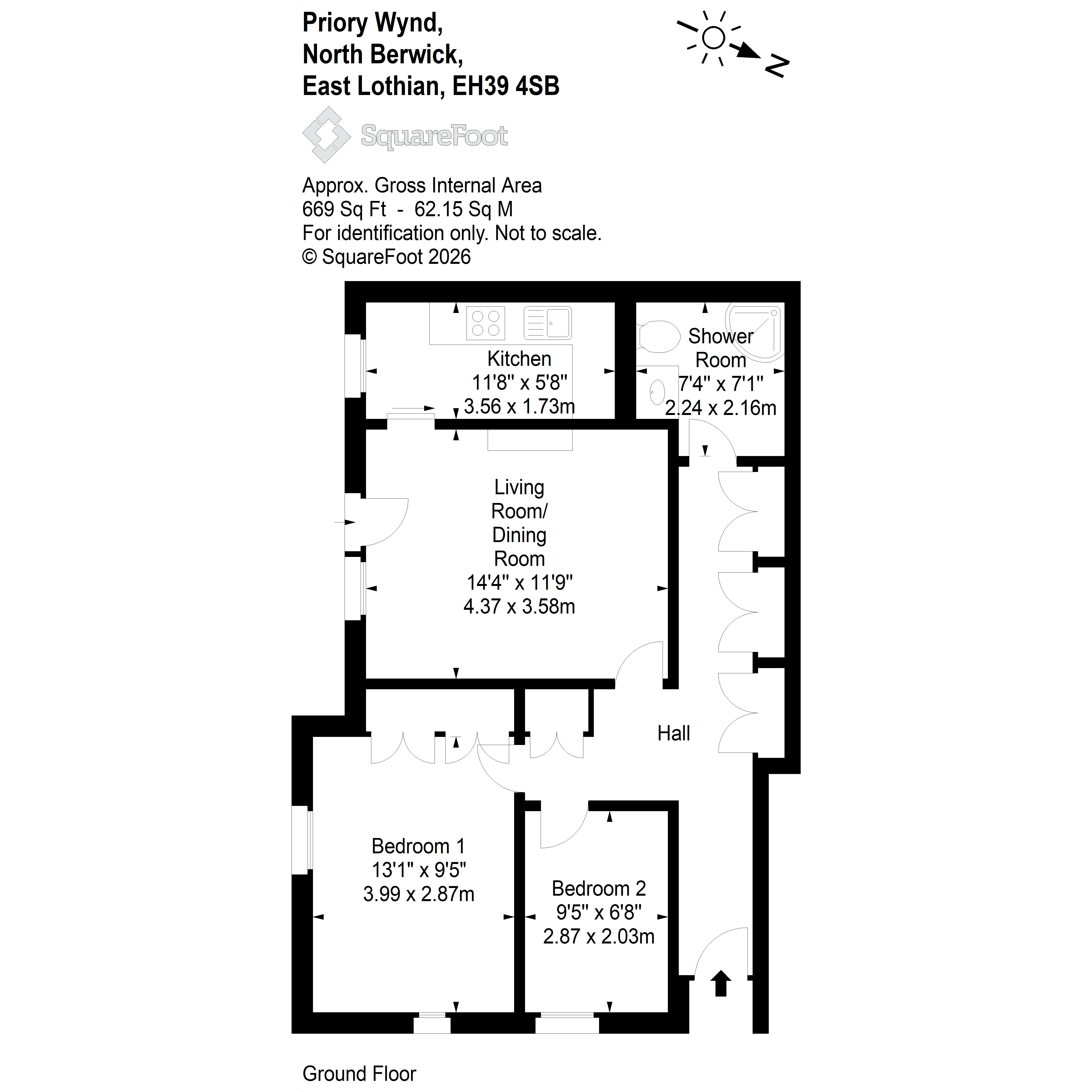 North Berwick East Lothian floorplan
