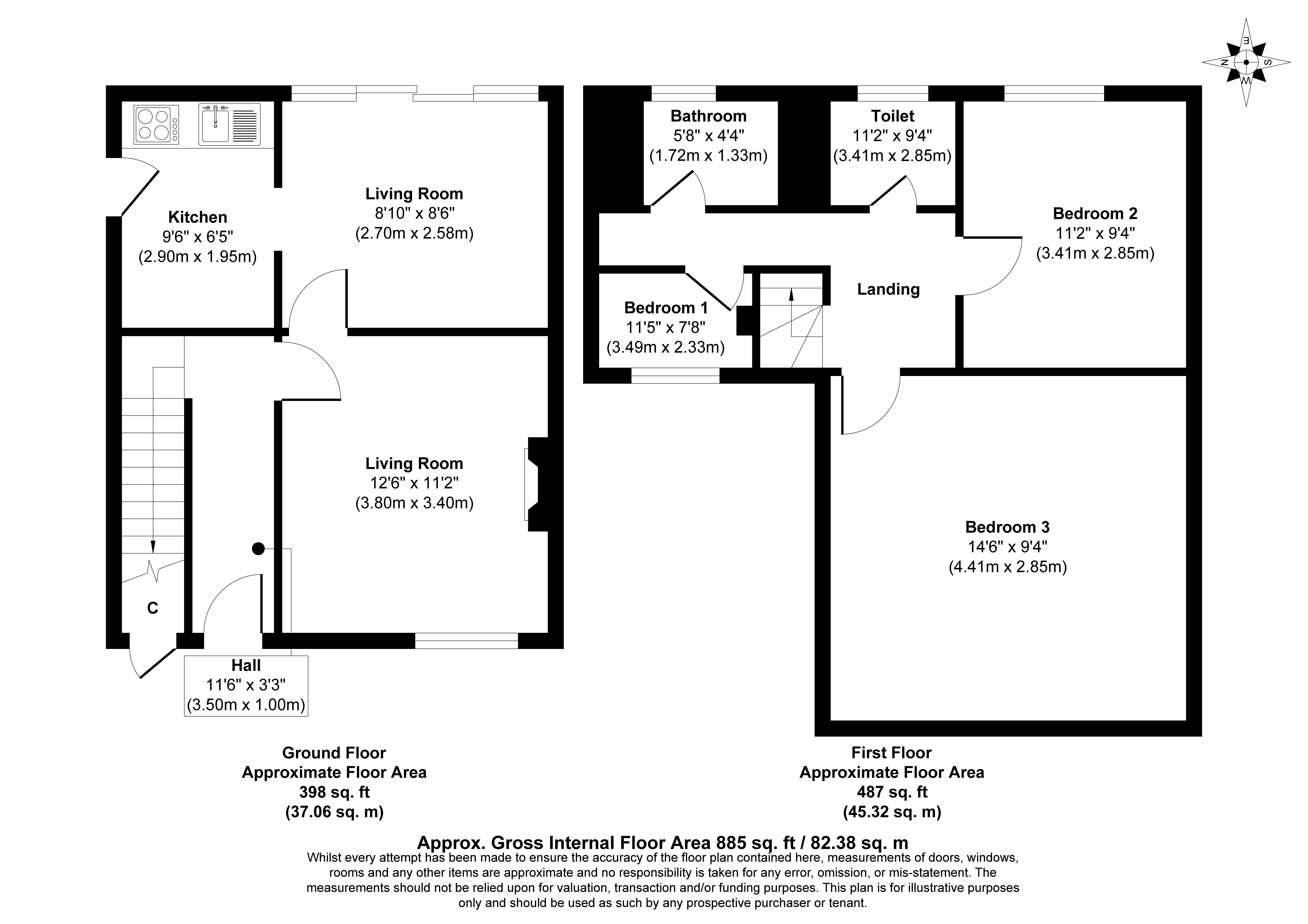 62, Irwin Avenue, Birmingham floorplan