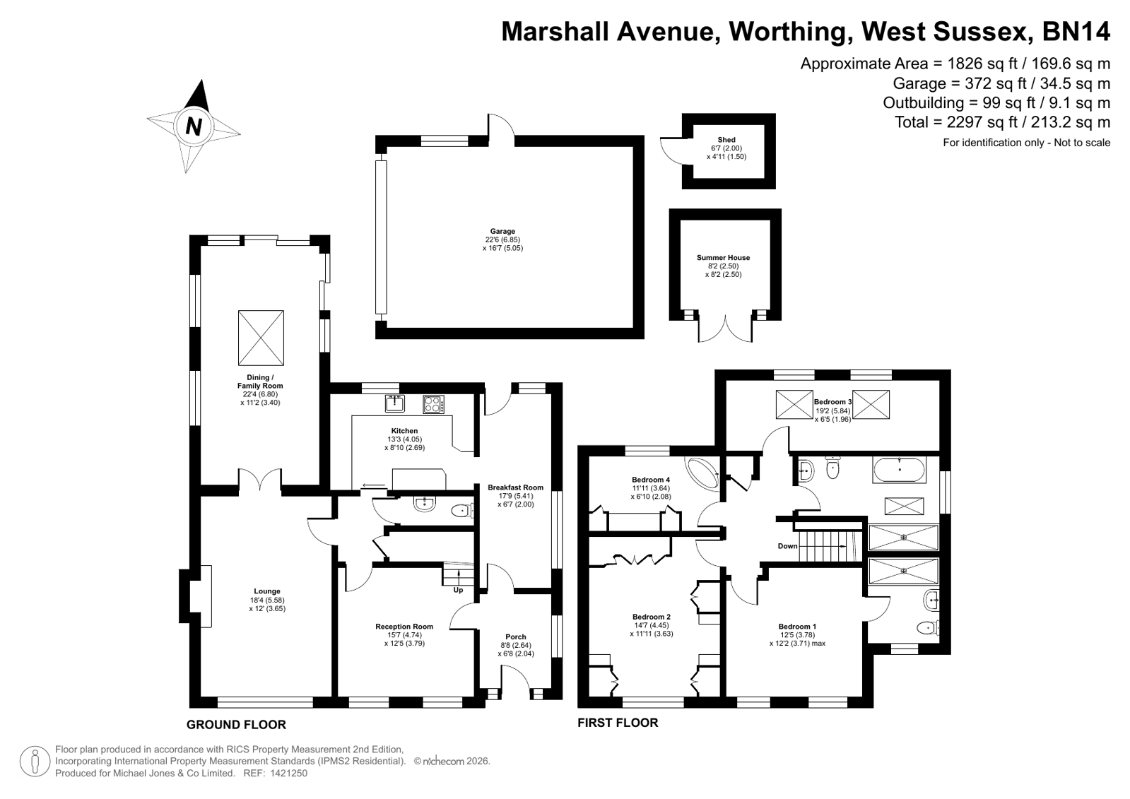 28, Marshall Avenue, West Sussex floorplan