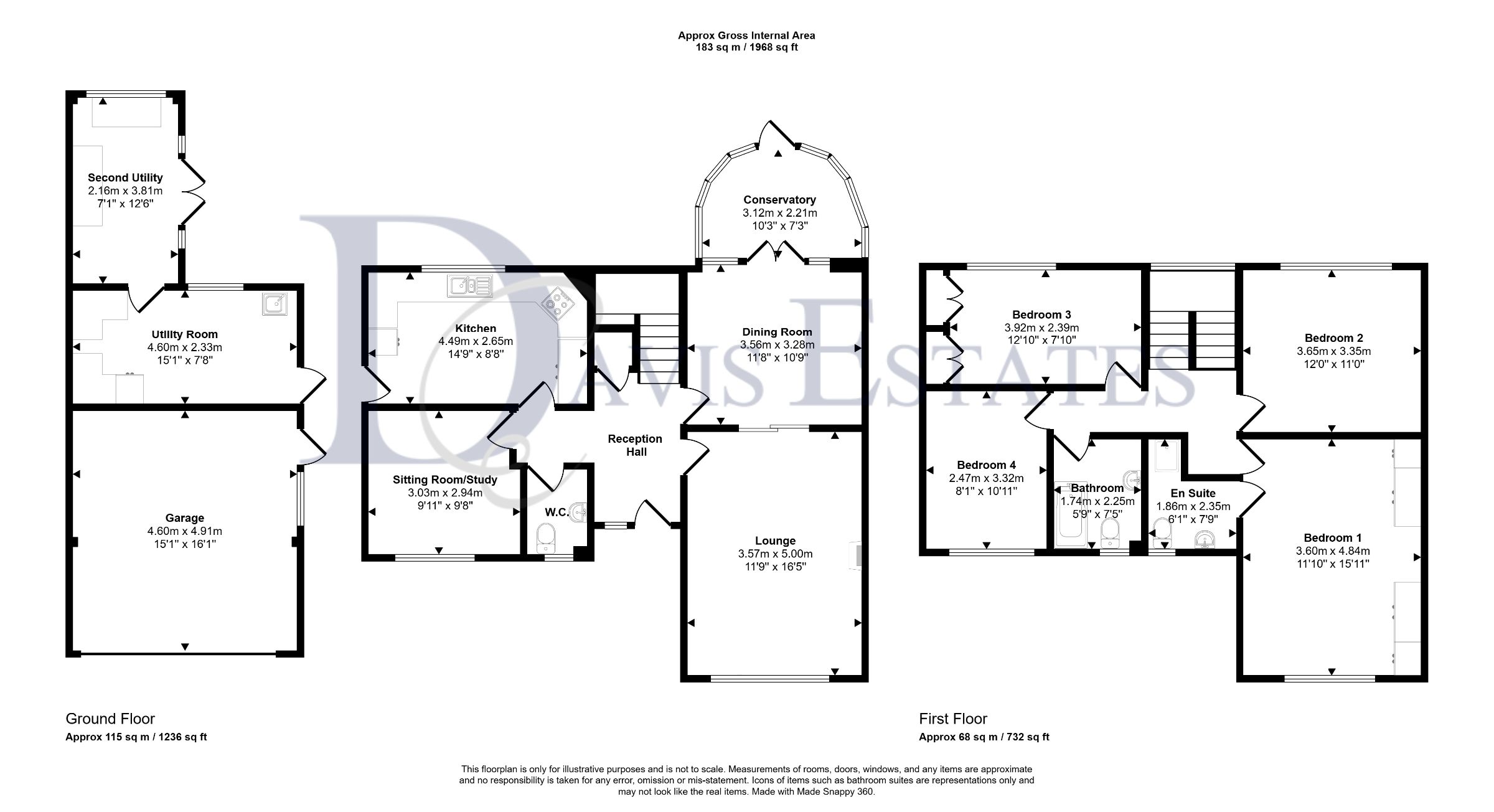 4 Yevele Way, Hornchurch floorplan