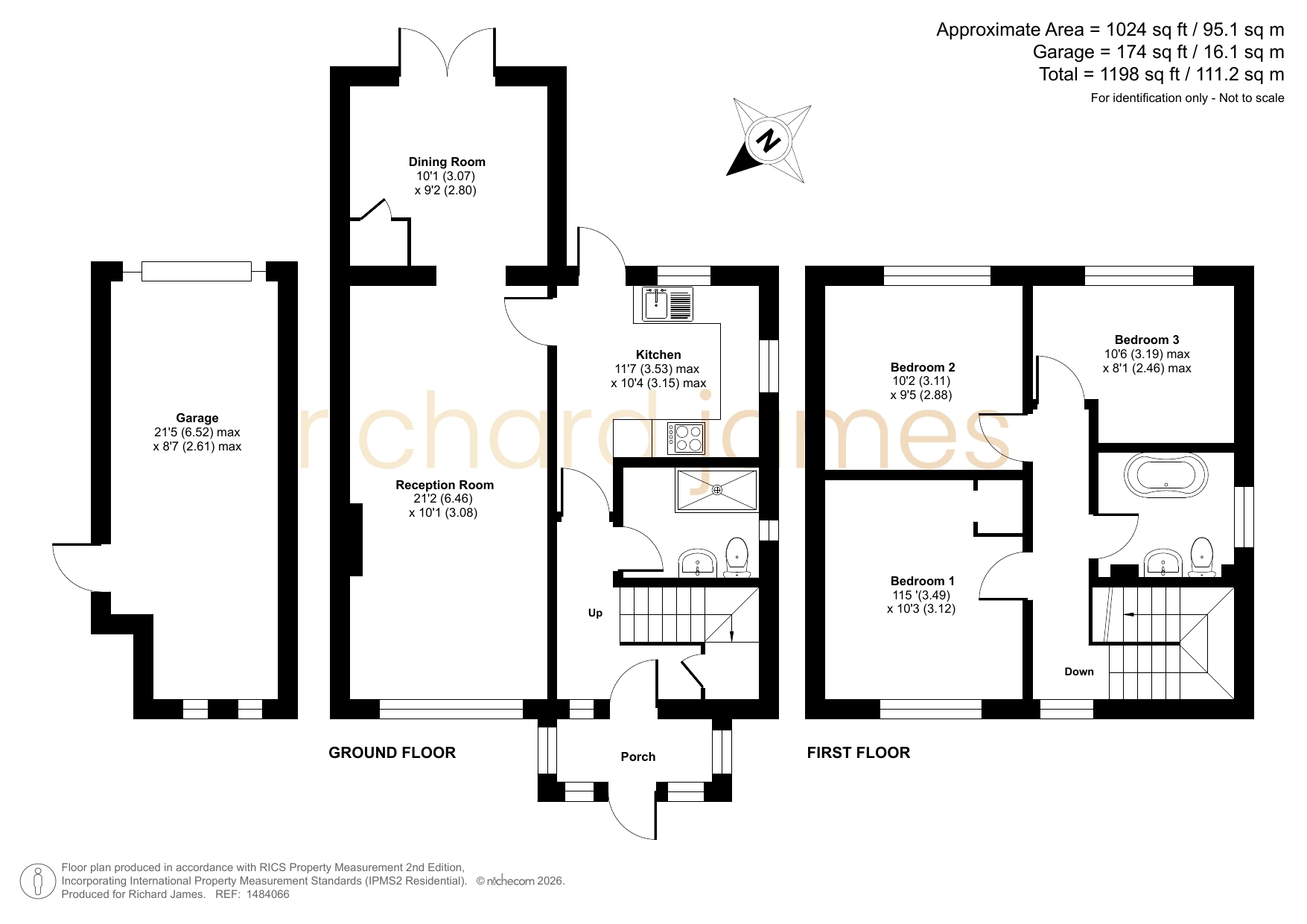 17, Ecklington, Swindon floorplan