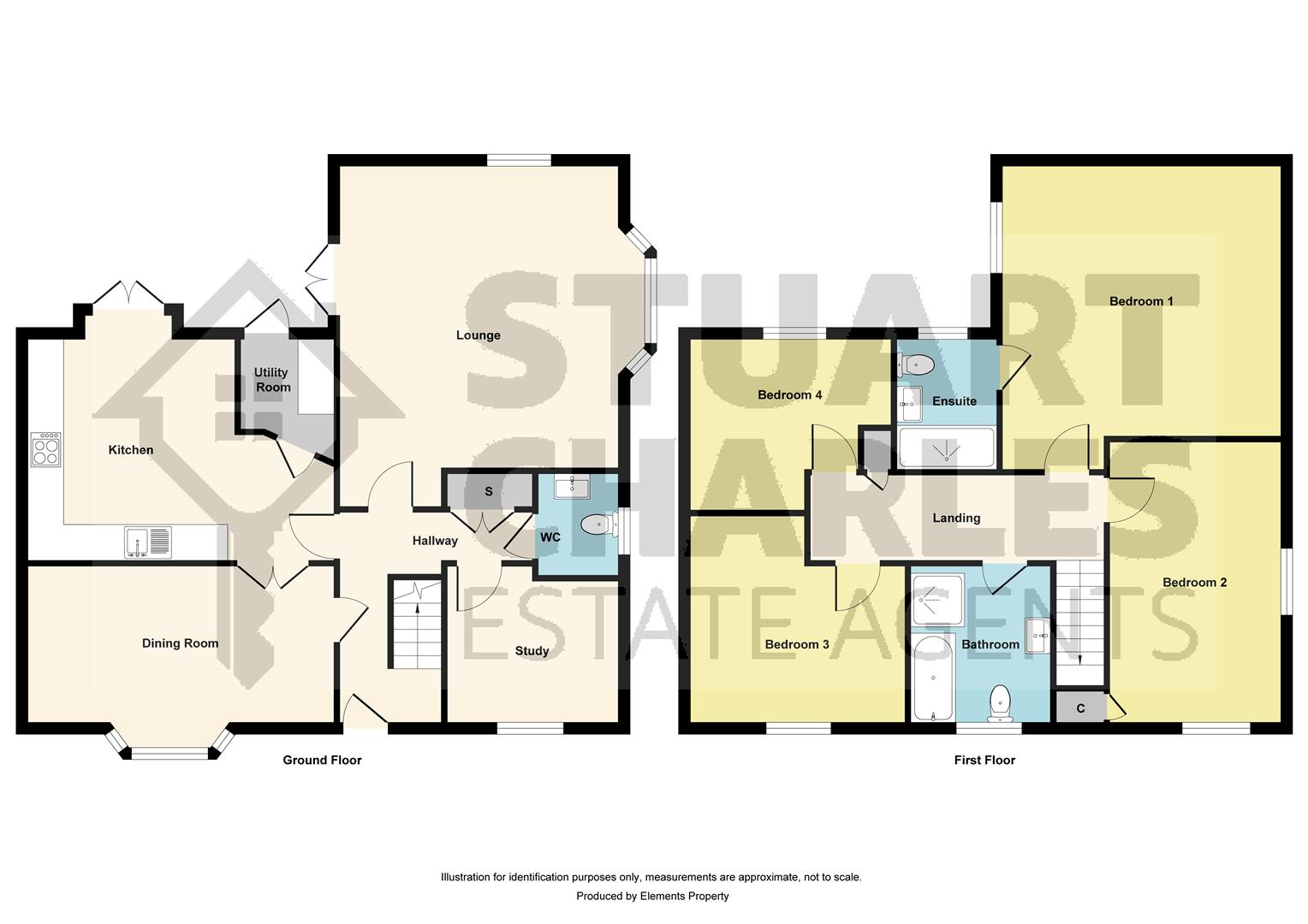 13, Leys Close, Corby floorplan