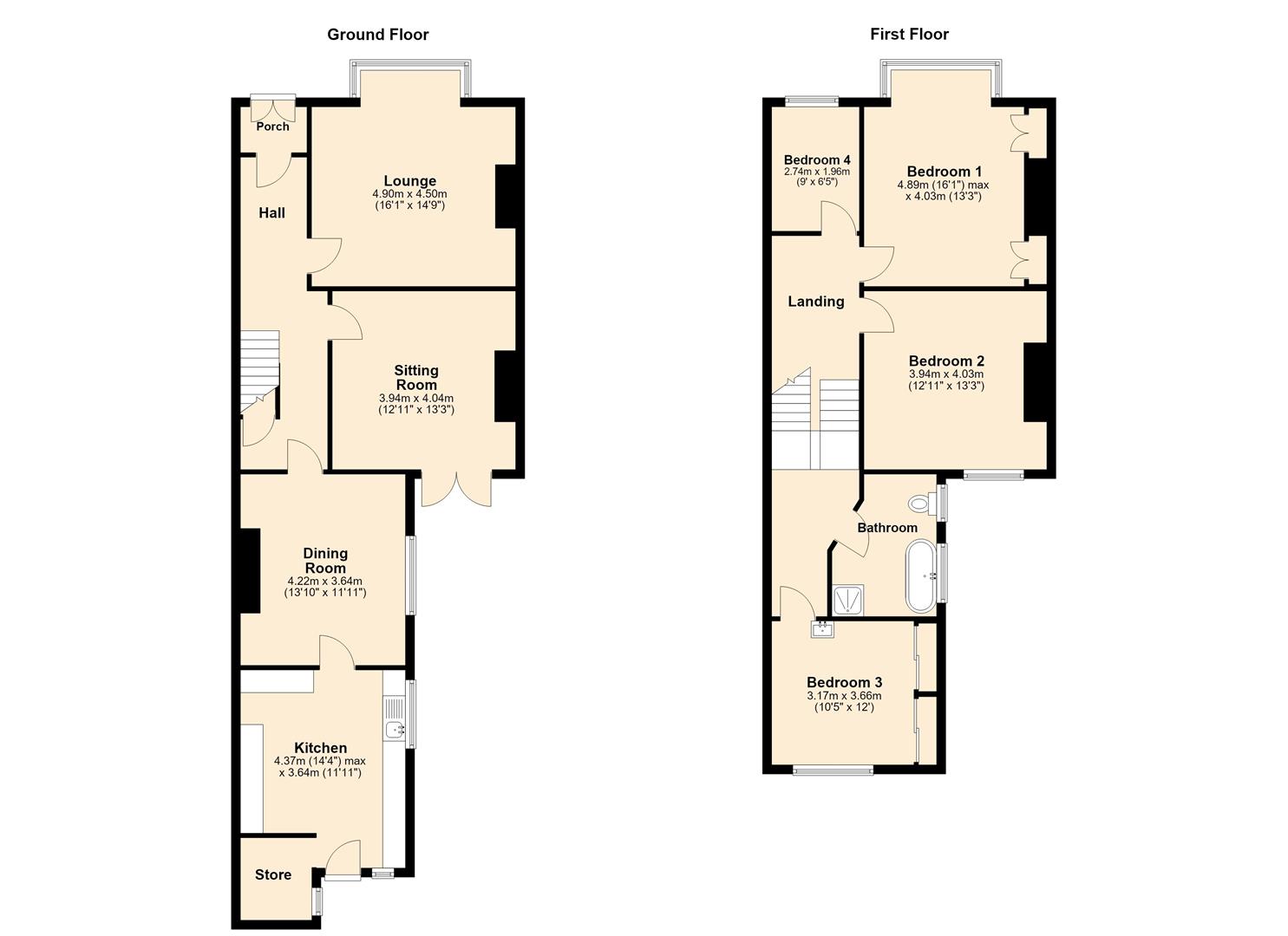 18, Hamlyn Avenue, Hull floorplan