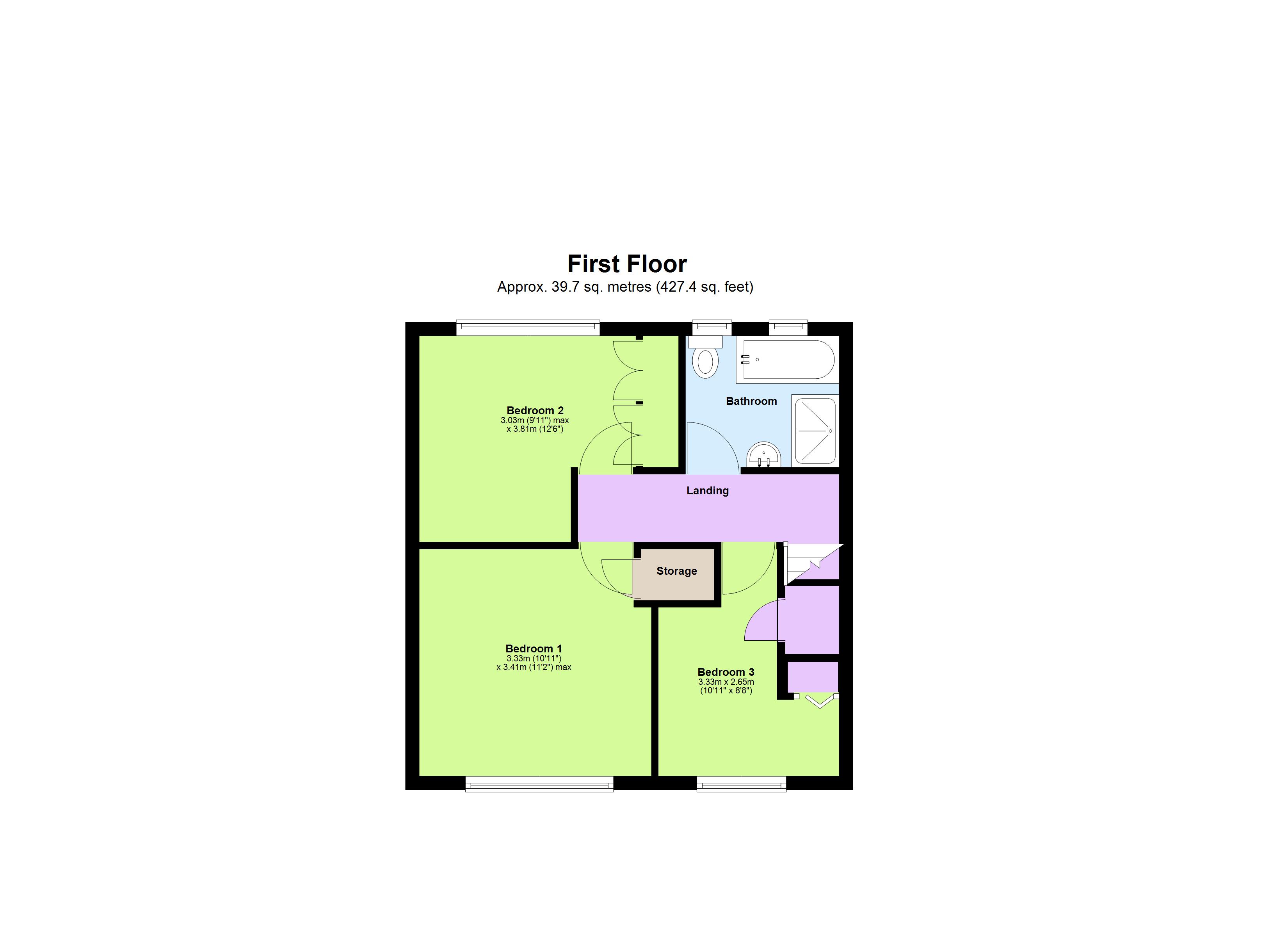 34, Poynders Hill, Hemel Hempstead floorplan
