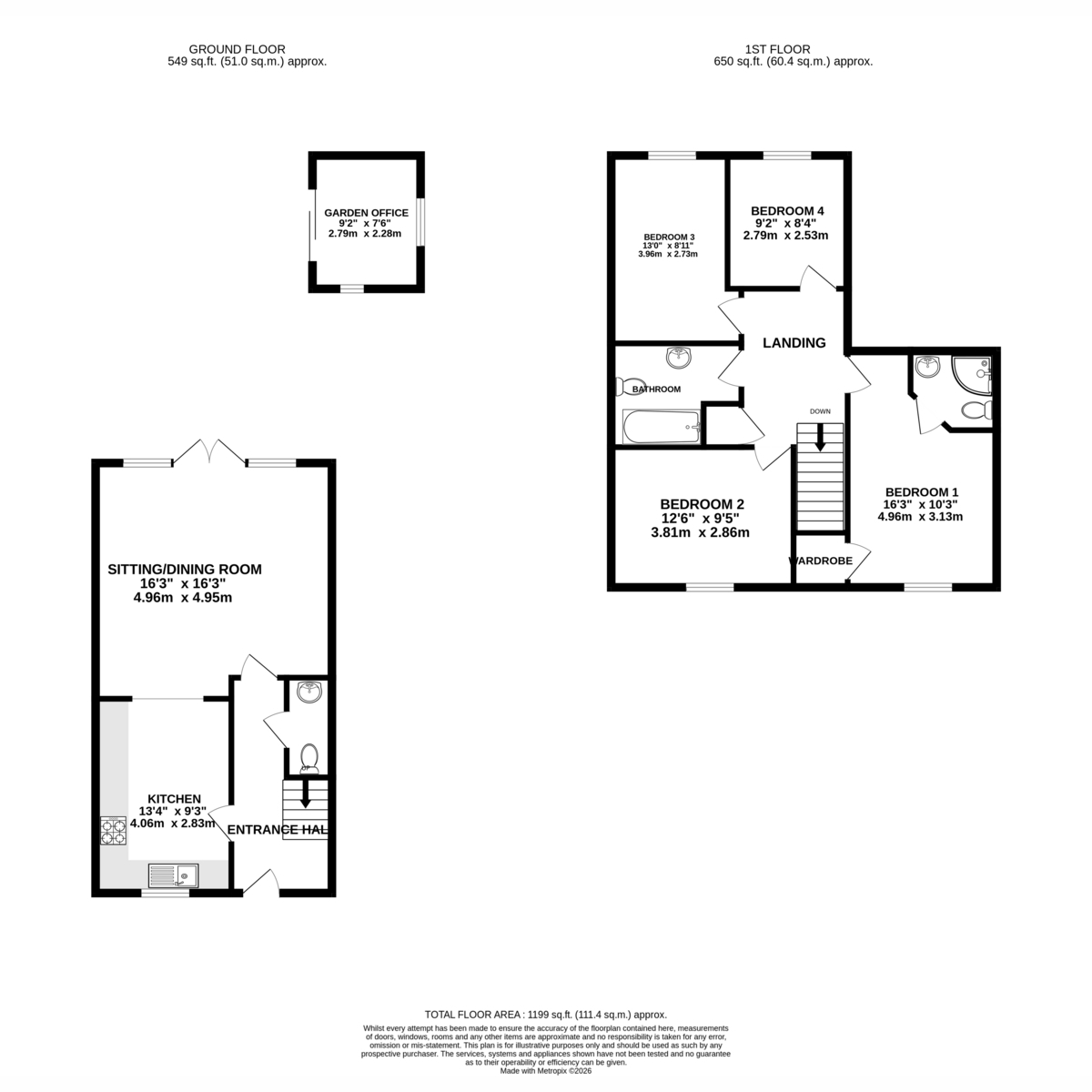 Skipper, Arnold Way, Bosham floorplan