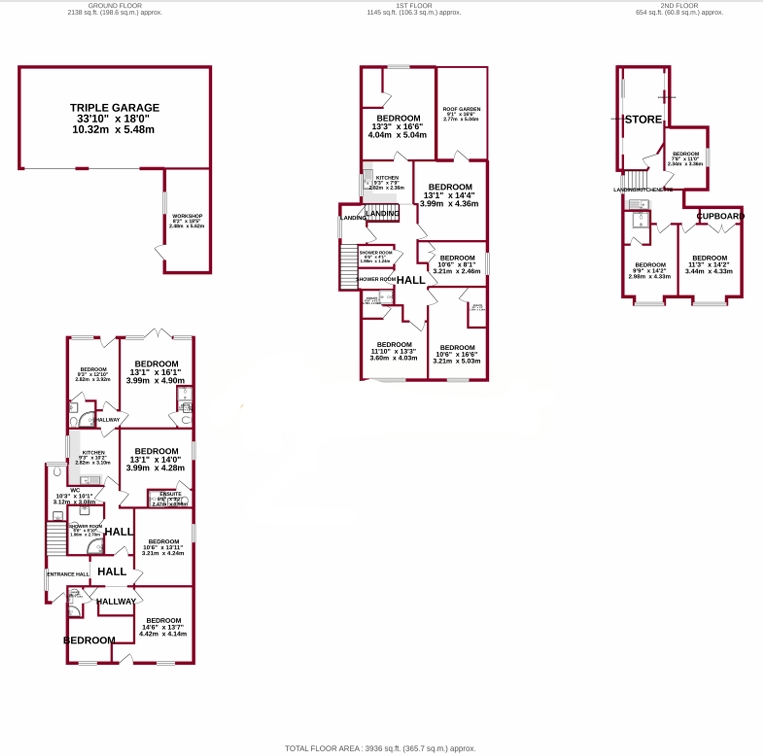 313, Basingstoke Road, Reading floorplan