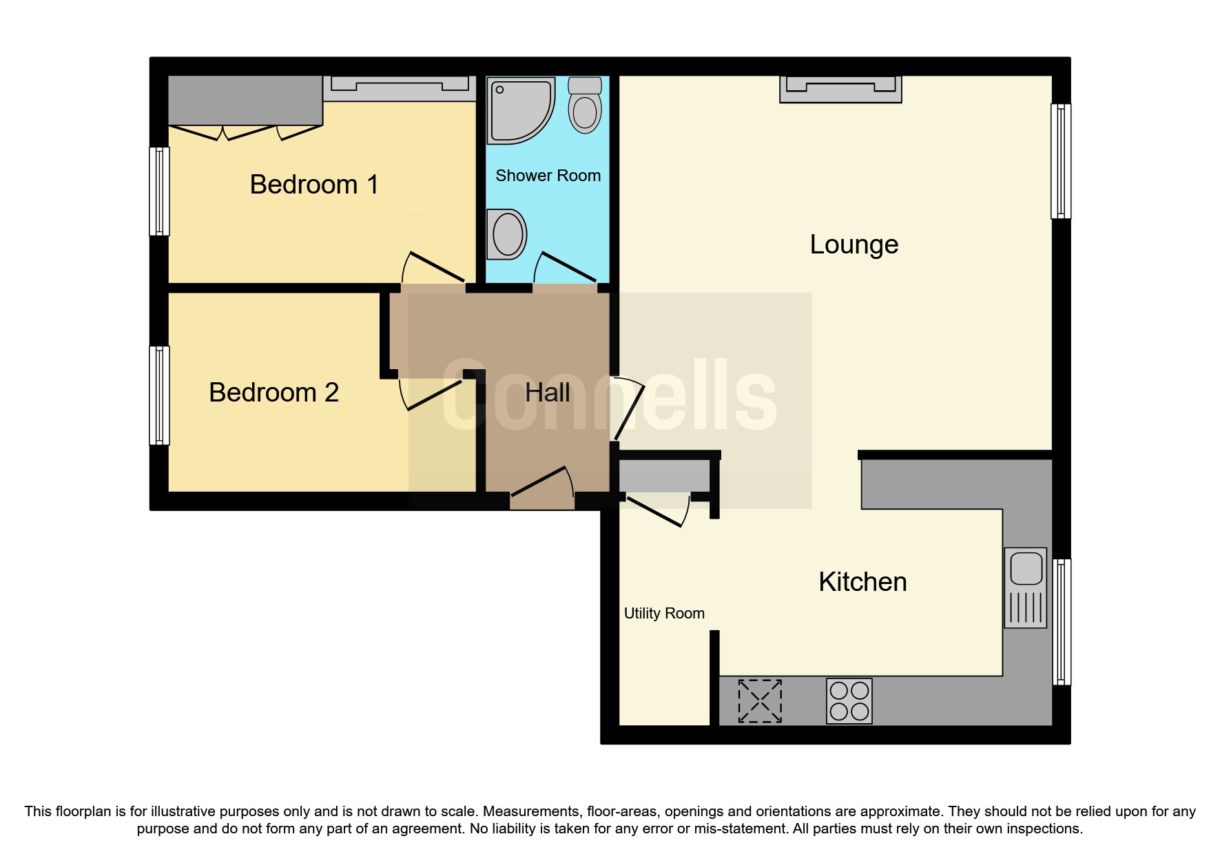Clarendon Square, Leamington Spa CV32, 2 bedroom flat for sale