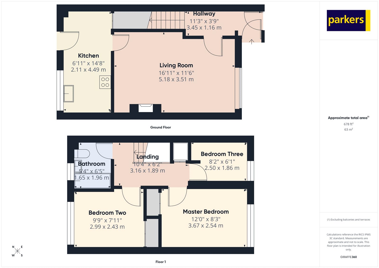 57, Browning Close, Berkshire floorplan