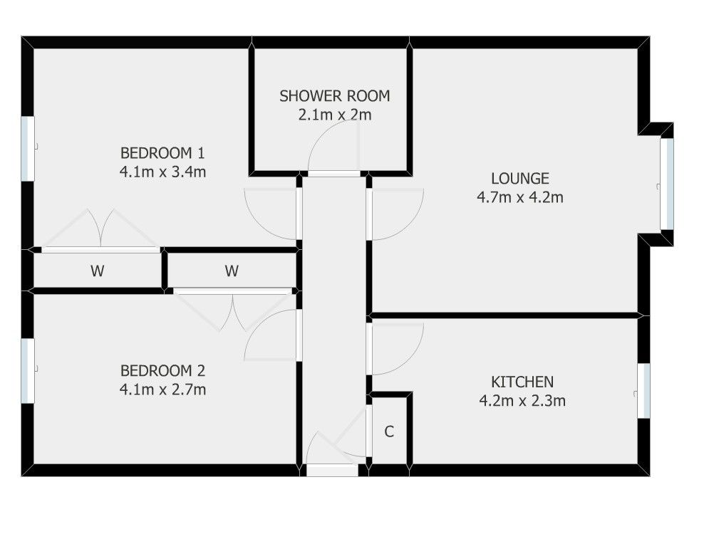 Flat 2 3, Dryburgh Avenue, Rutherglen, Glasgow G73, 2 bedroom flat for sale 58326734