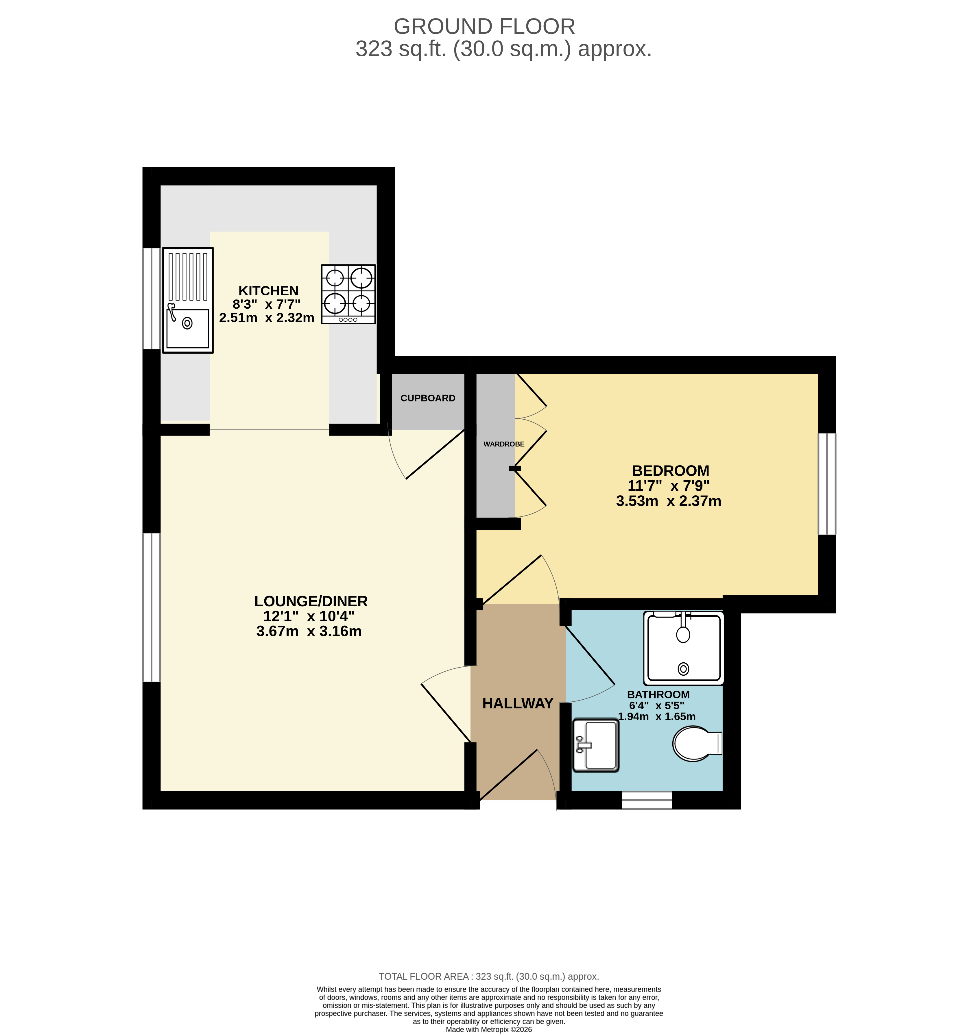 14, Hutton Court, Hutton floorplan