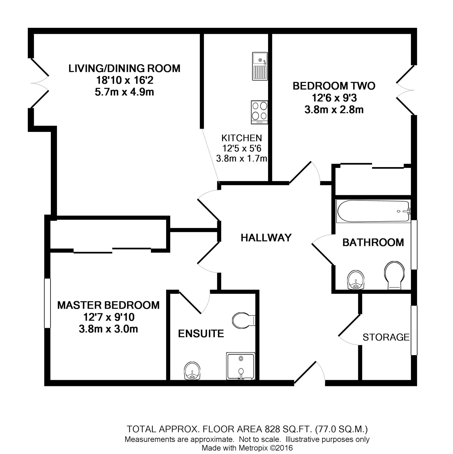 2 Bedrooms Flat to rent in Bonham Court, Robinhood Lane, Winnersh, Berkshire RG41