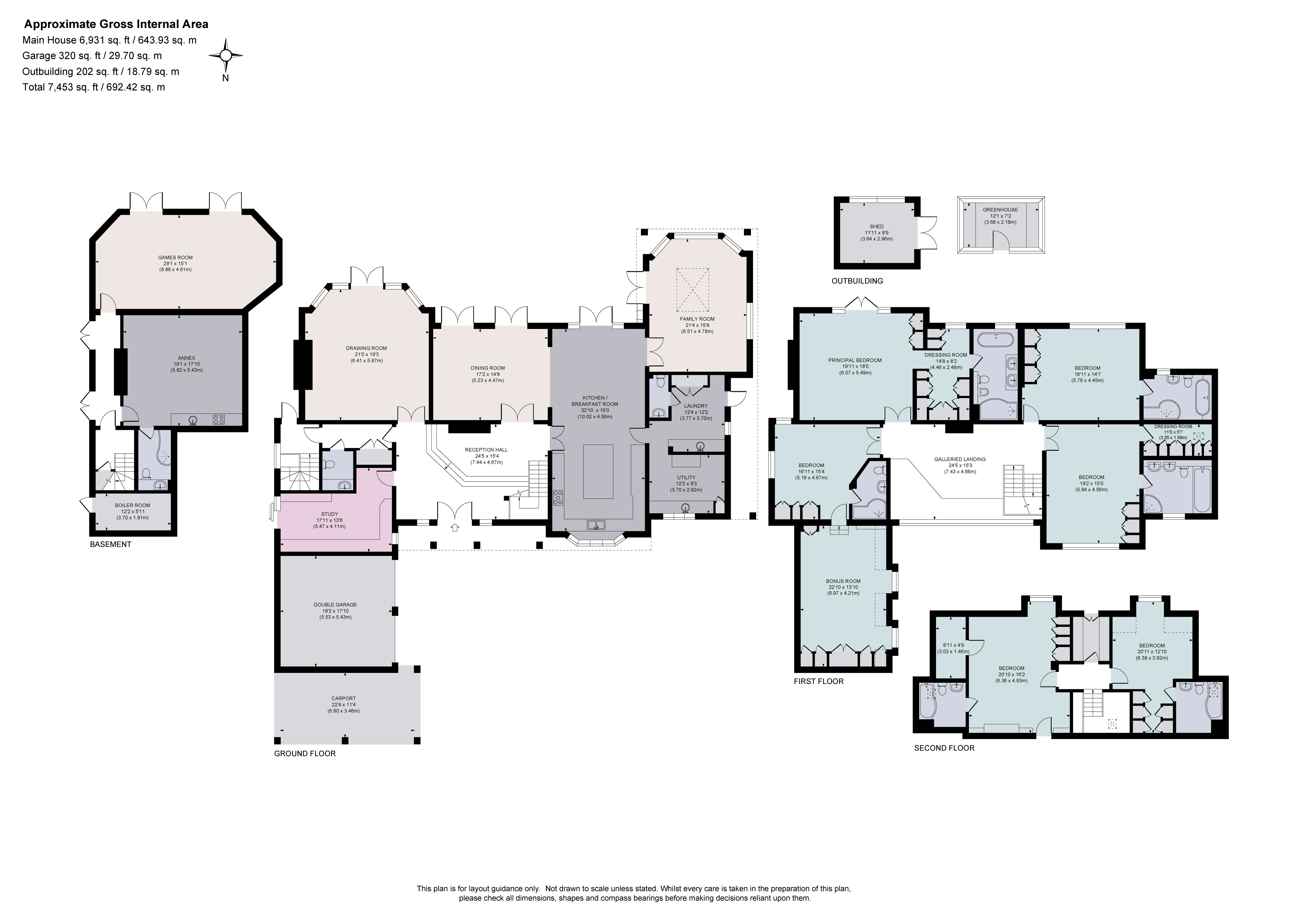 Still Meadow, 2, Nuns Walk, Virginia Water floorplan