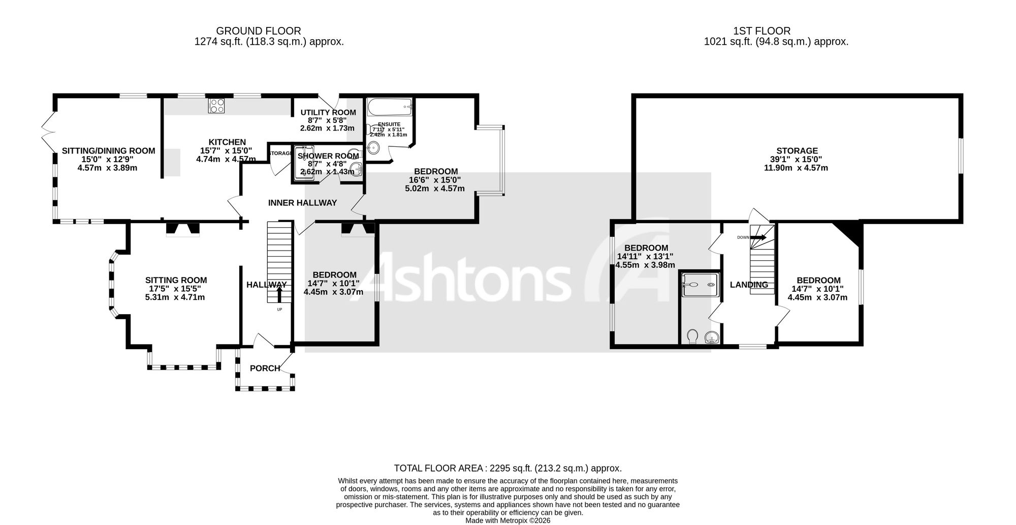 22 Rainford Road, St. Helens floorplan