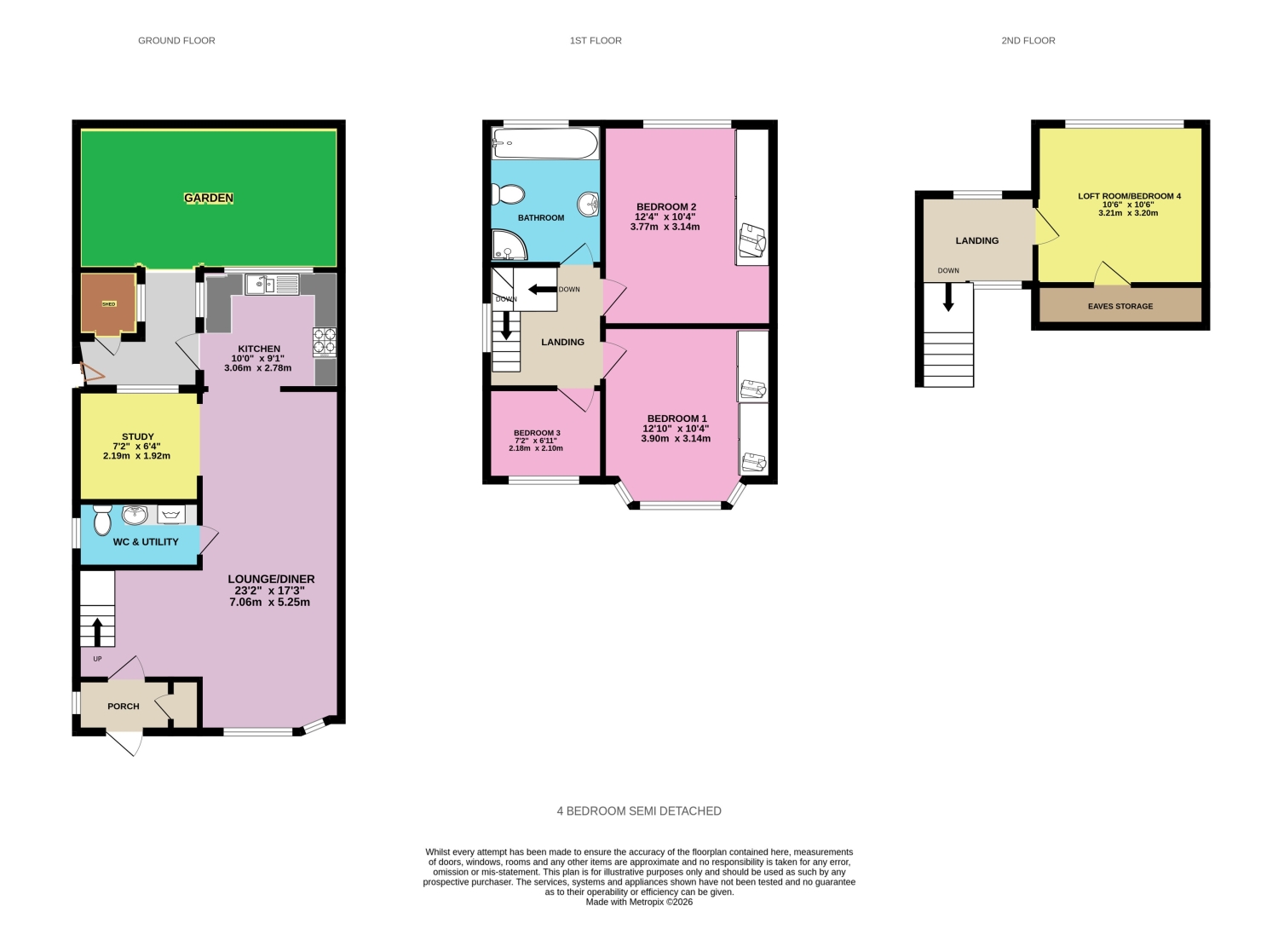 21, Methuen Road, Edgware floorplan