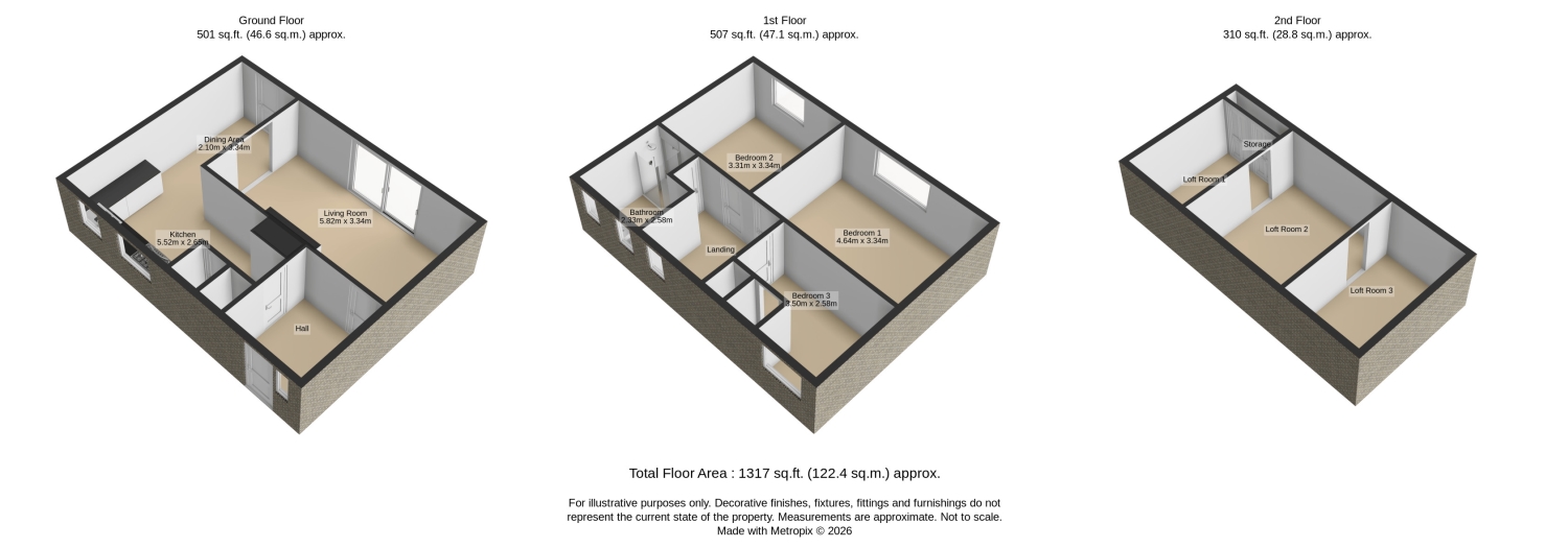 5, Grove Crescent, Halifax floorplan