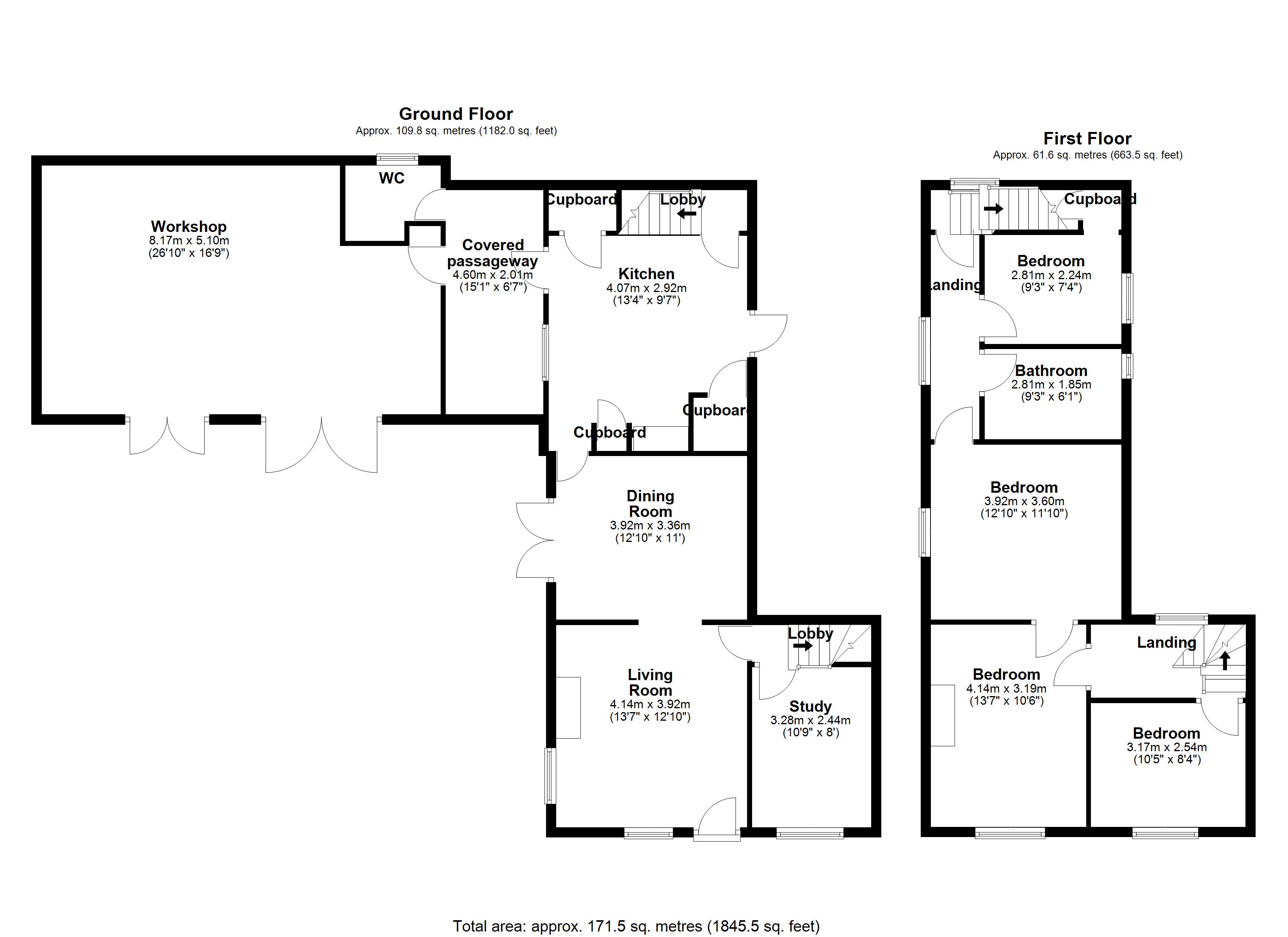 Thorn Cottage,, Mill Green, Stowmarket floorplan