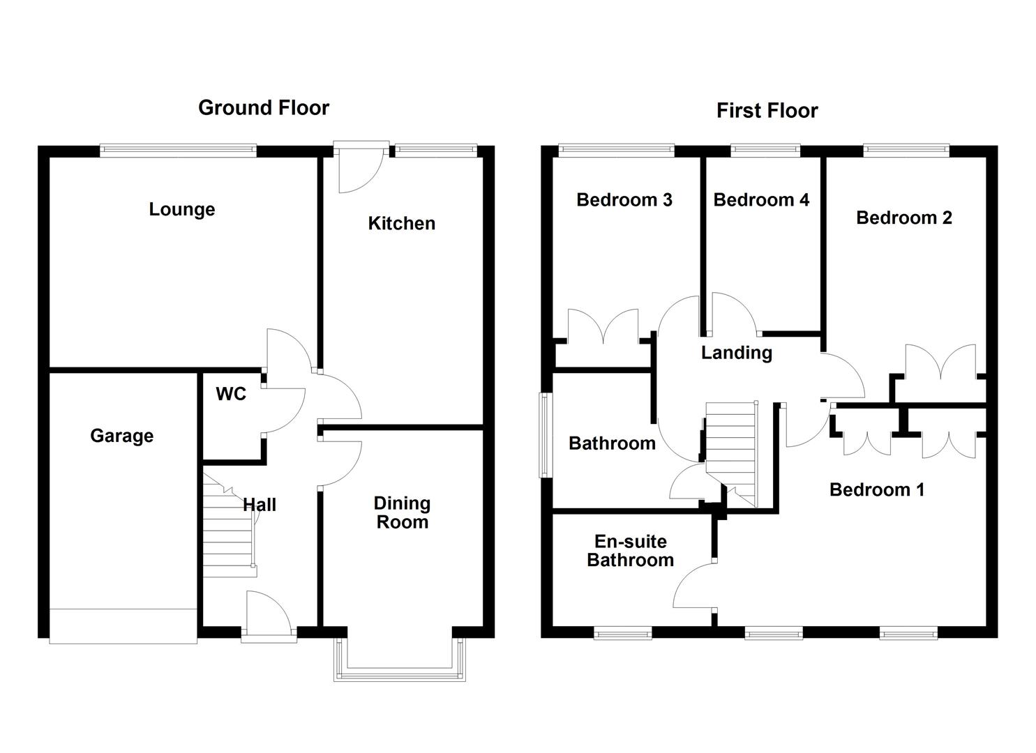 55, Meadow Vale, Wakefield floorplan