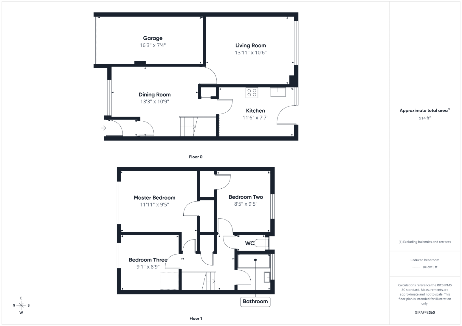 2, Carston Grove, Reading floorplan
