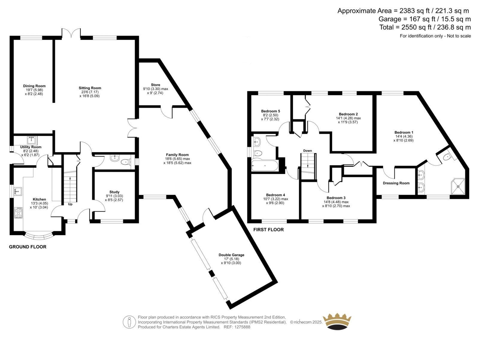 29, Churchfields, Bordon floorplan