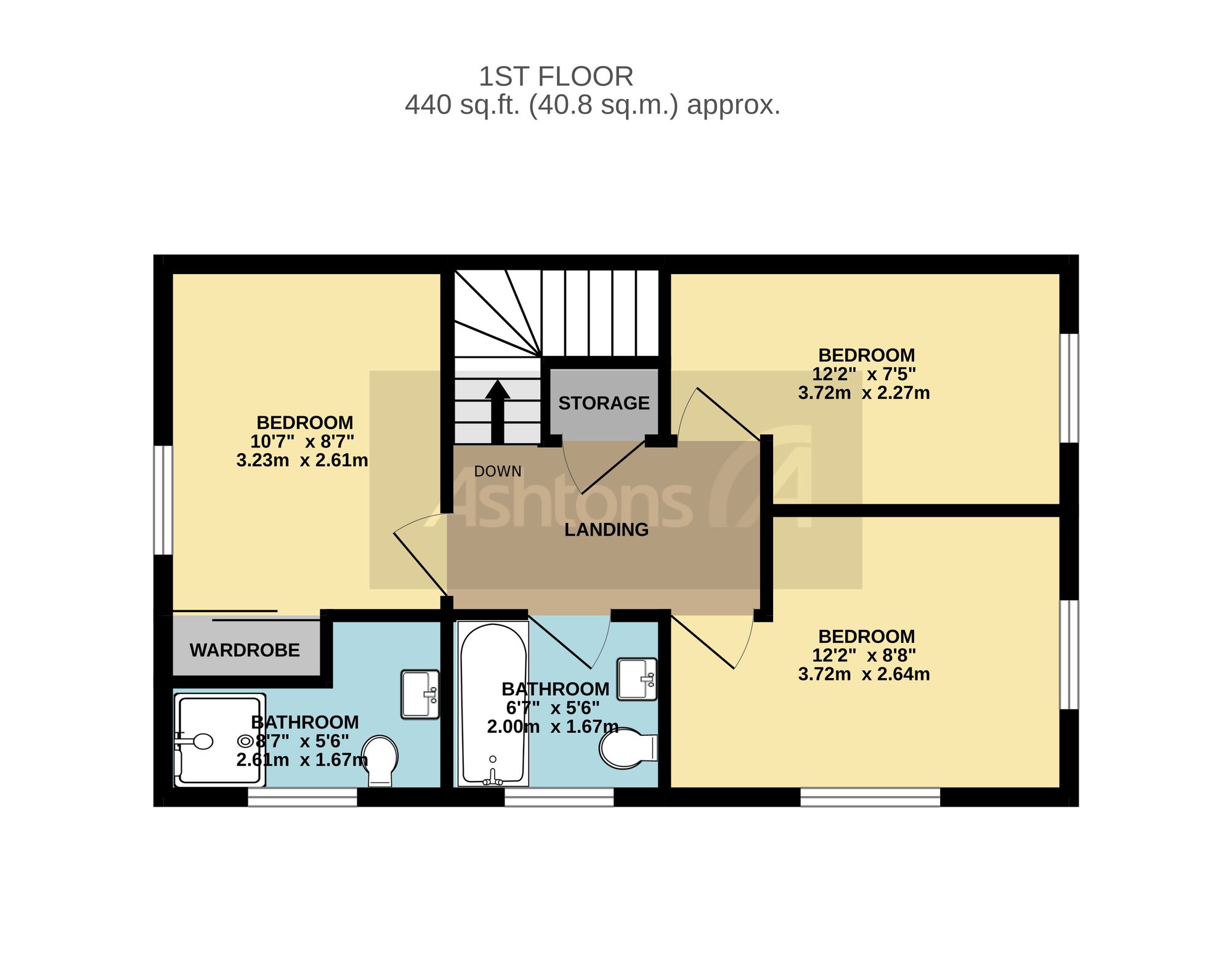 2 Oak Green Road, Warrington floorplan