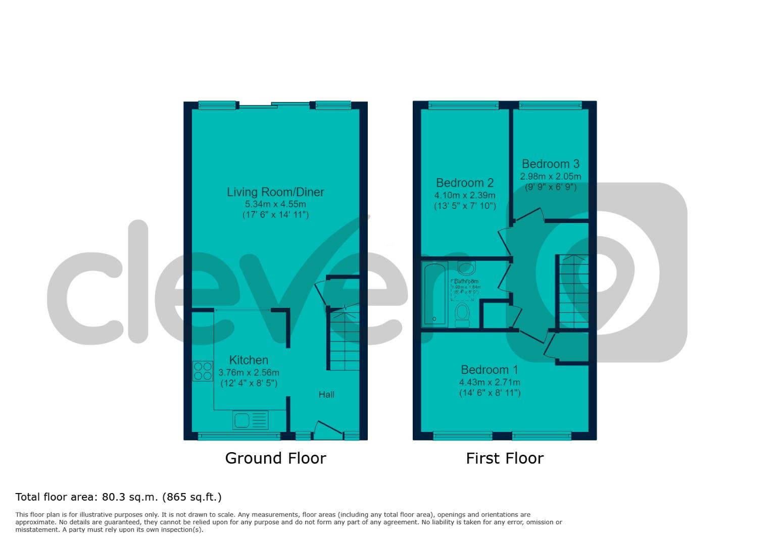 3, Alger Walk, Plymouth floorplan