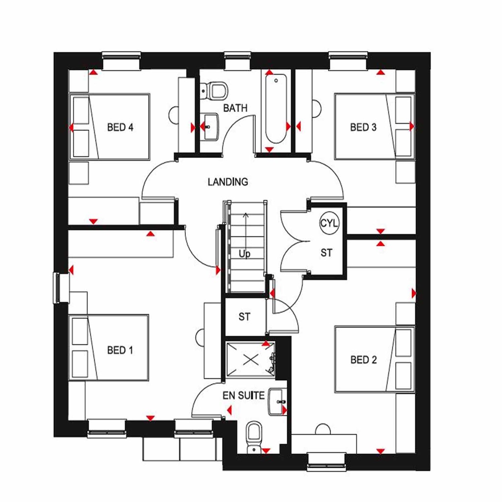 "Radleigh" at Whalley Road, Barrow, Clitheroe BB7, 4 bedroom detached