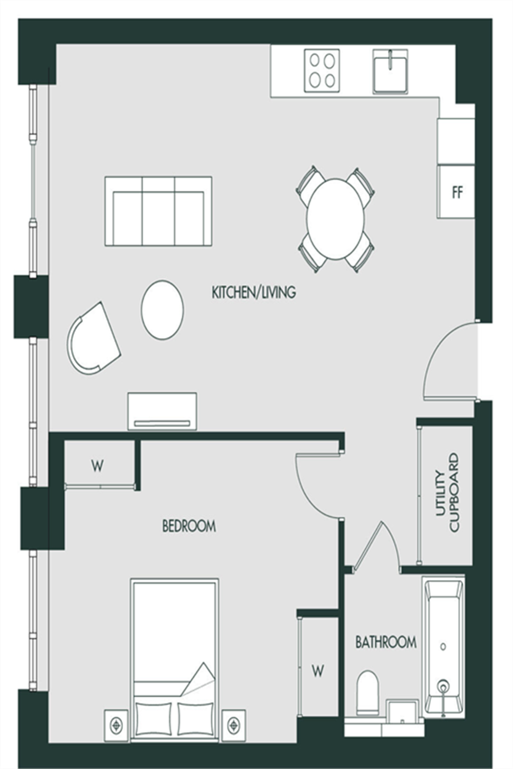 Brent Cross Town, London floorplan