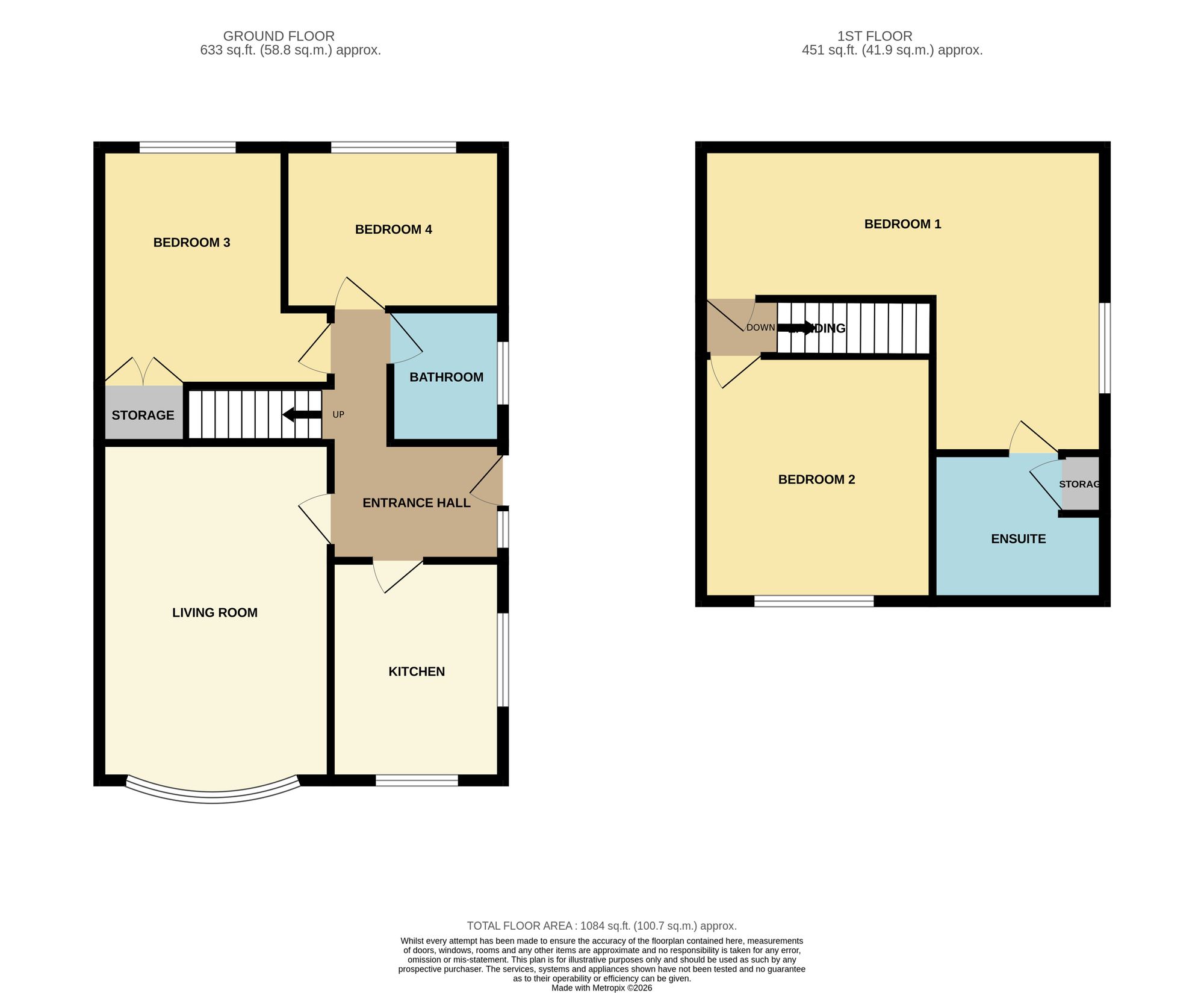 11 The Grove, Scarborough floorplan