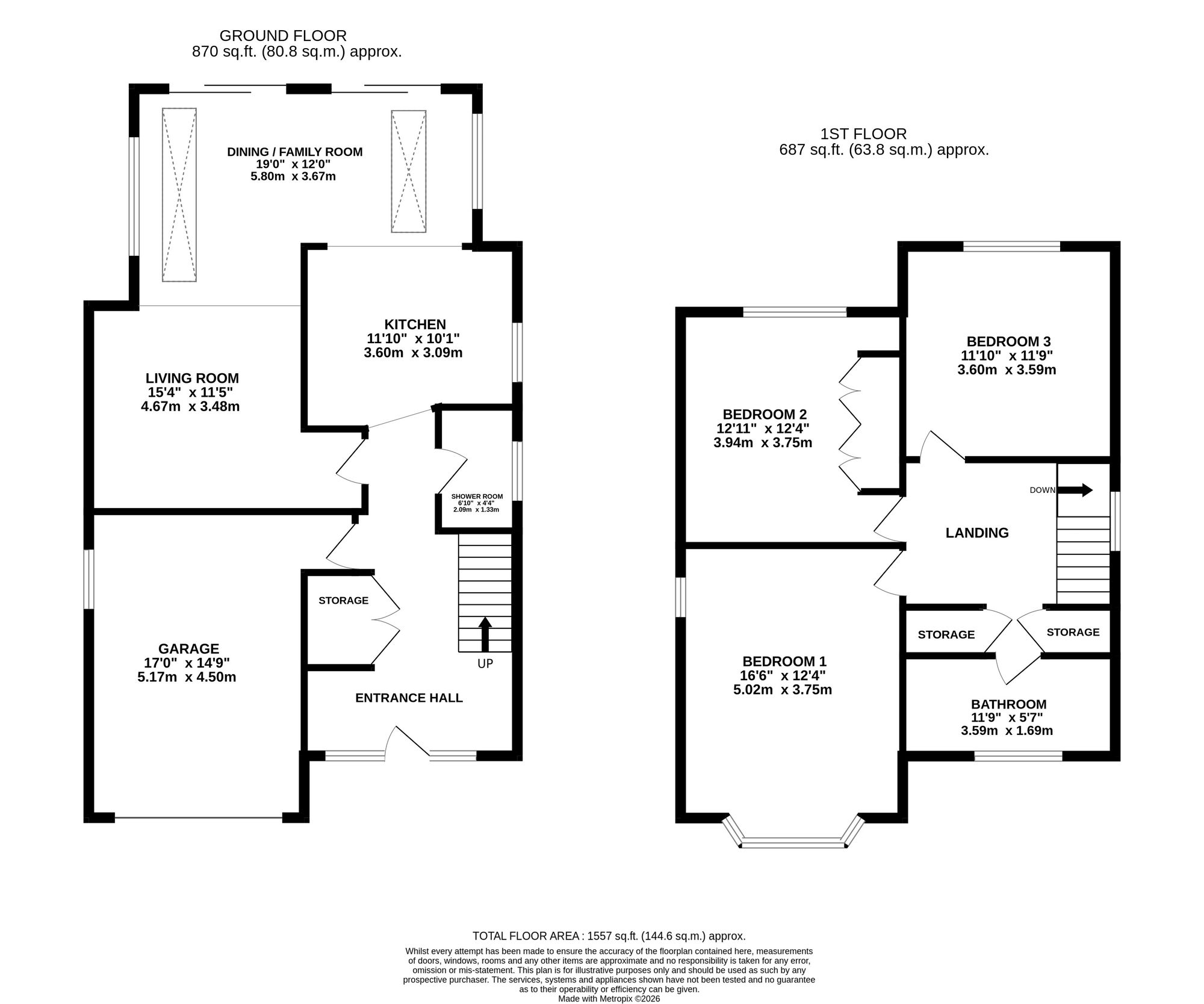 5a Appleton Drive, Newcastle floorplan