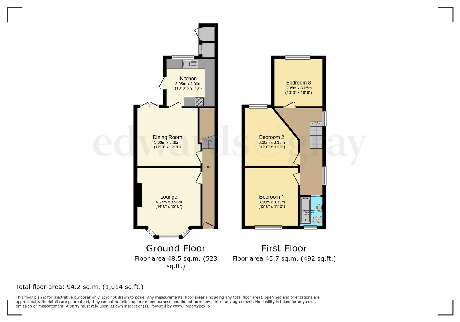 16, Coleshill Road, Water Orton floorplan