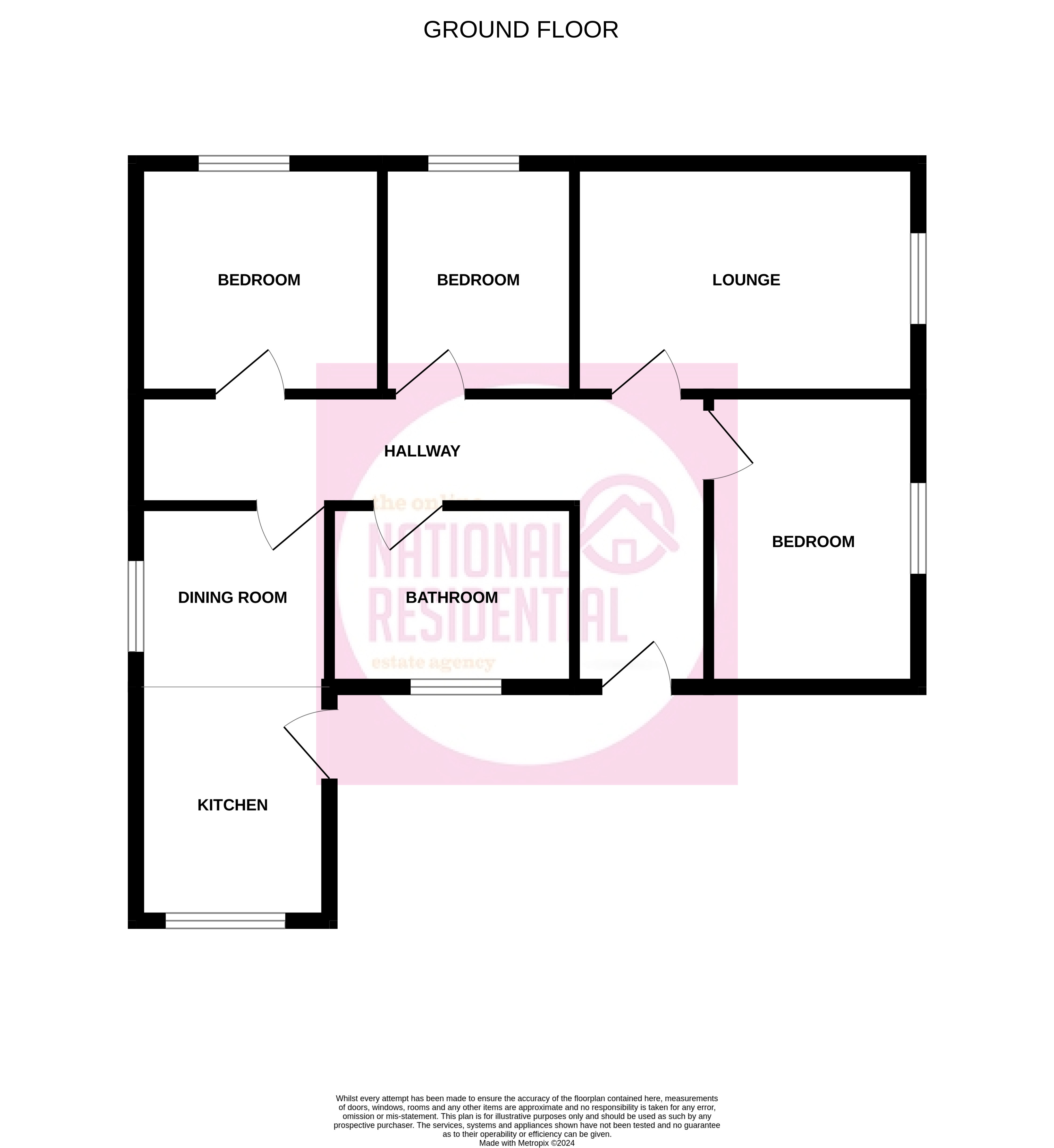 St. Asaph Avenue, Rhyl LL18, 3 bedroom detached bungalow for sale