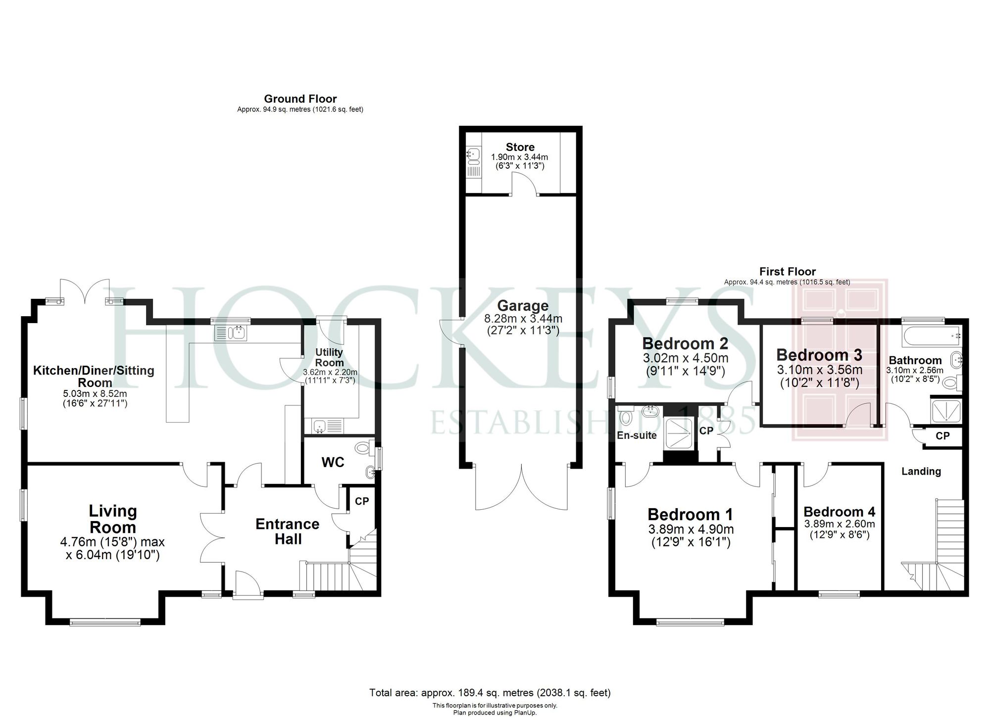 130 High Street, Cambridge floorplan