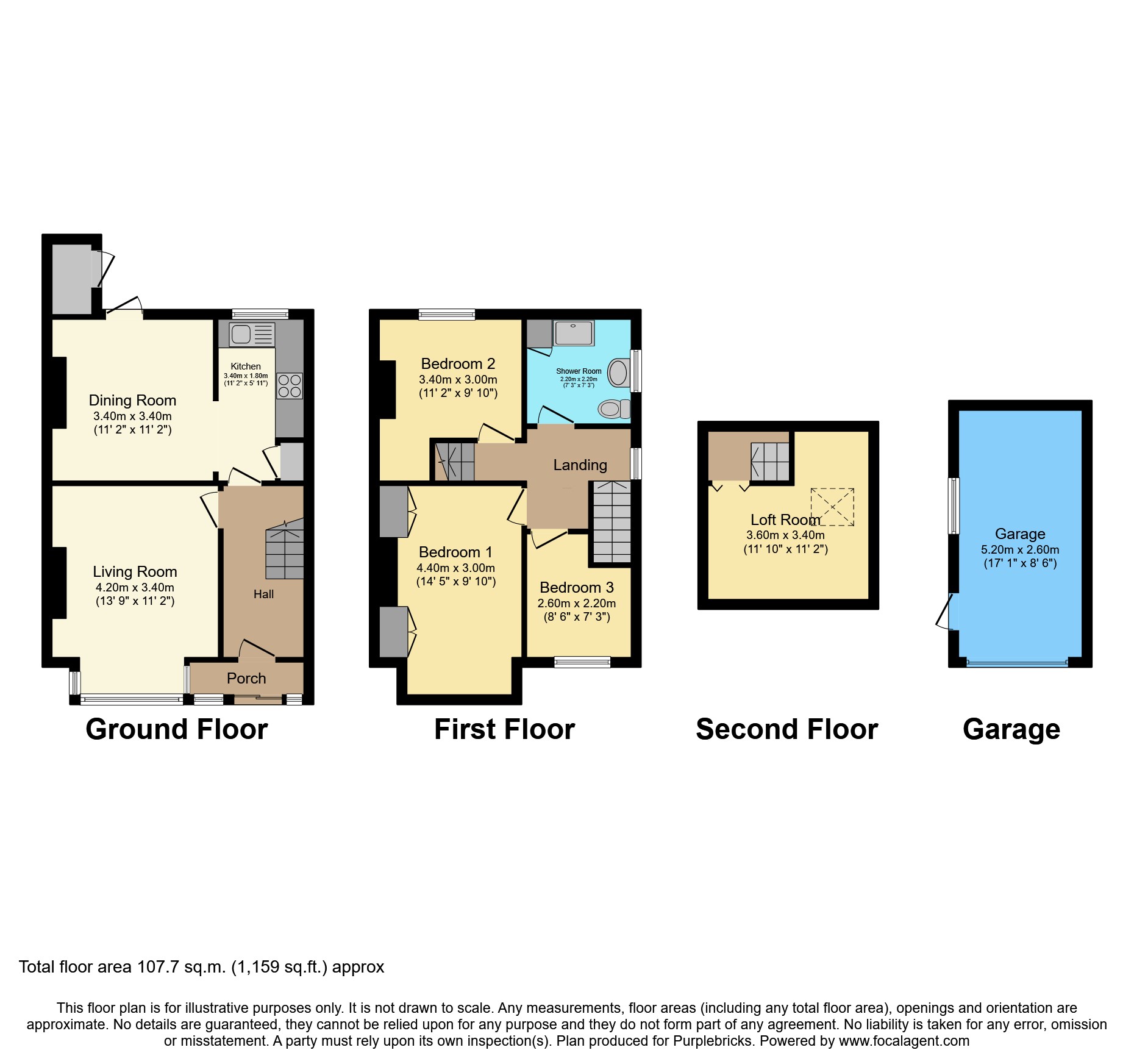 39, Gloucester Road, Gee Cross floorplan