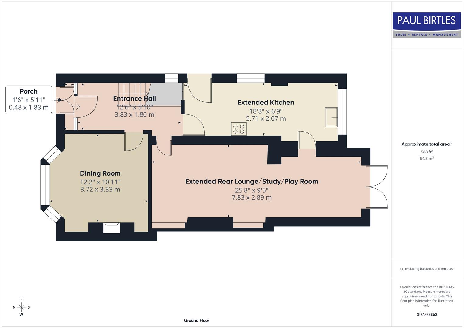 6, Ashbourne Avenue, Trafford floorplan