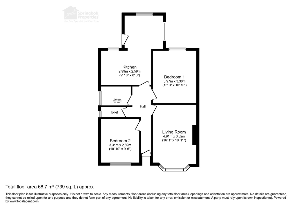 7, Sunnyside Road, Newton Abbot floorplan