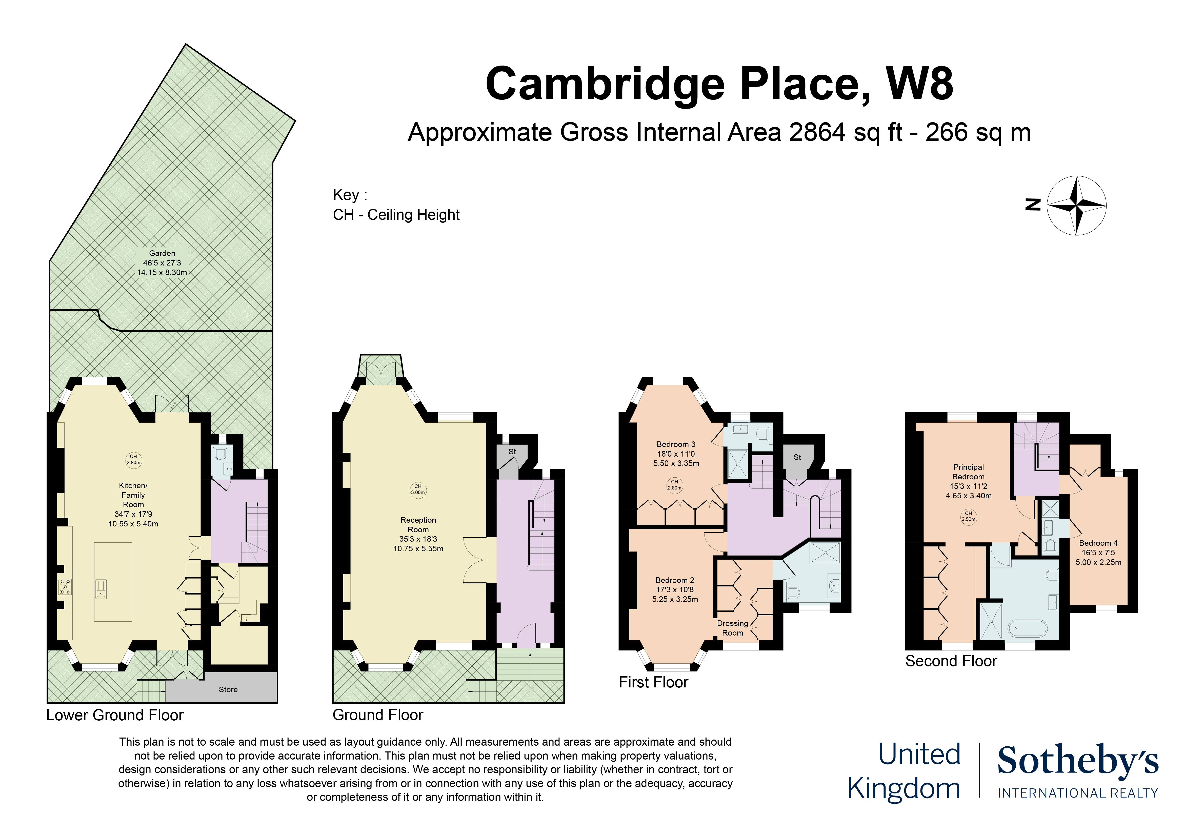 Cambridge Place, London floorplan