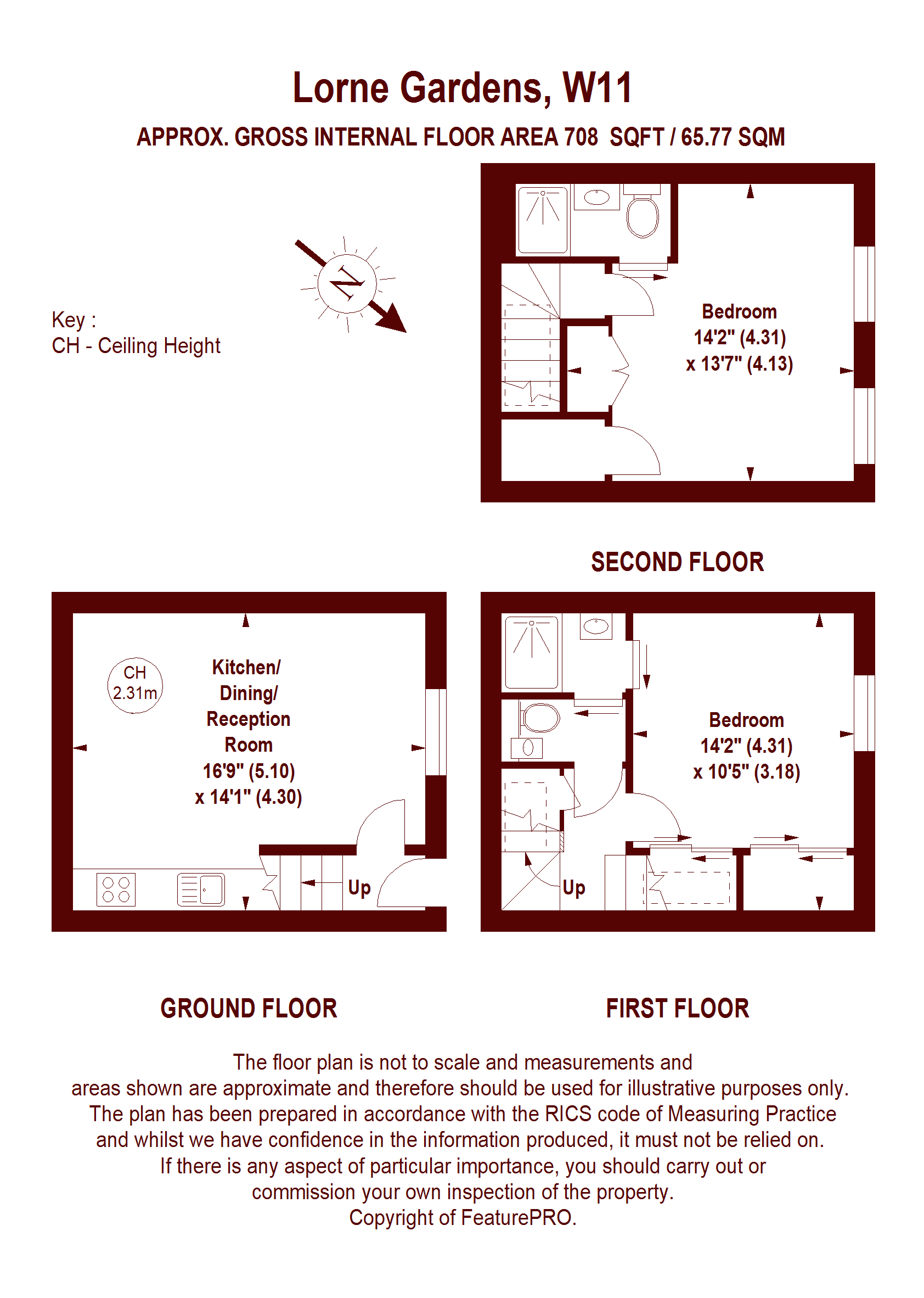 Lorne Gardens, London W11, 2 bedroom terraced house for sale 55296335
