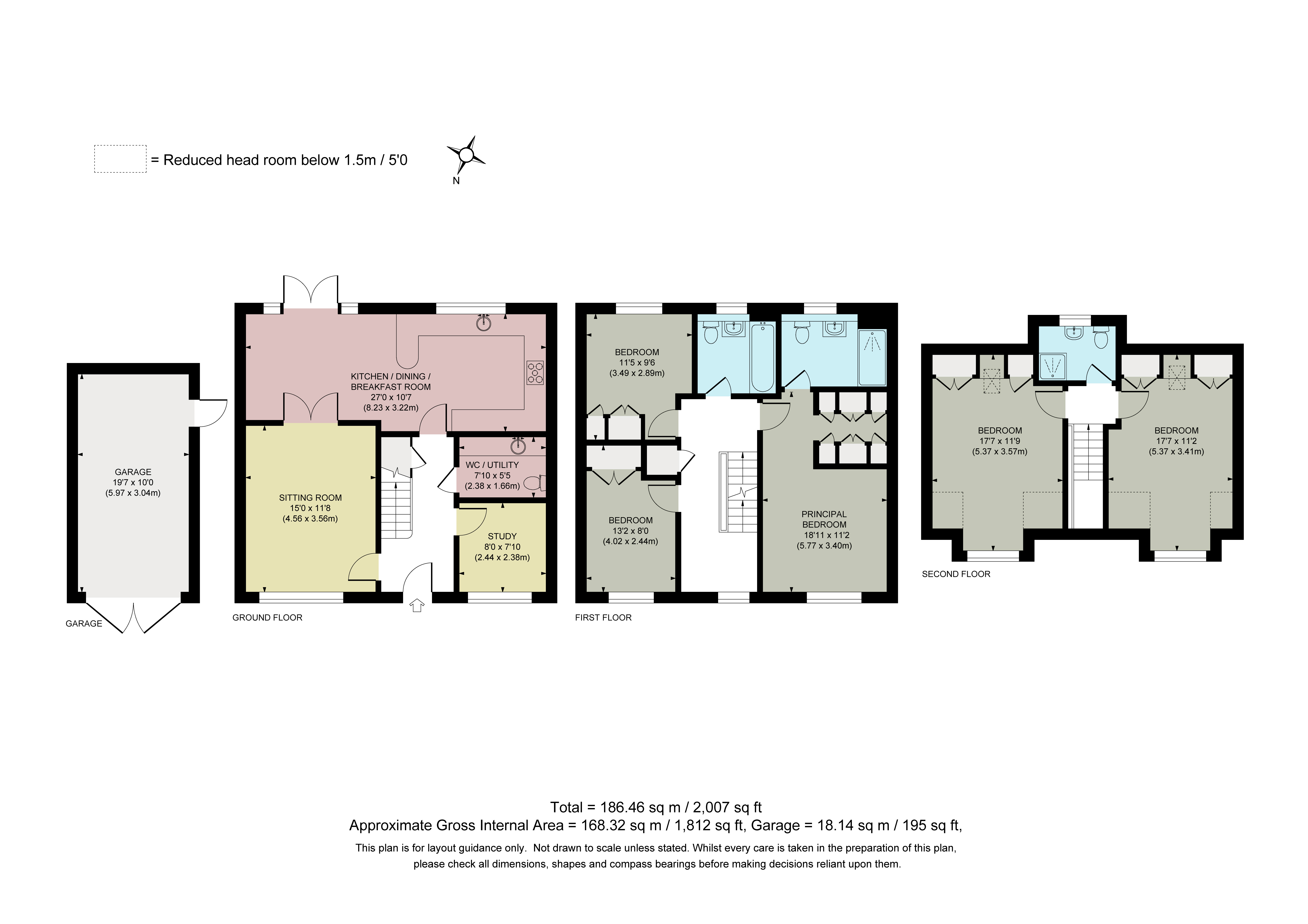 6, Cascade Way, Surrey floorplan