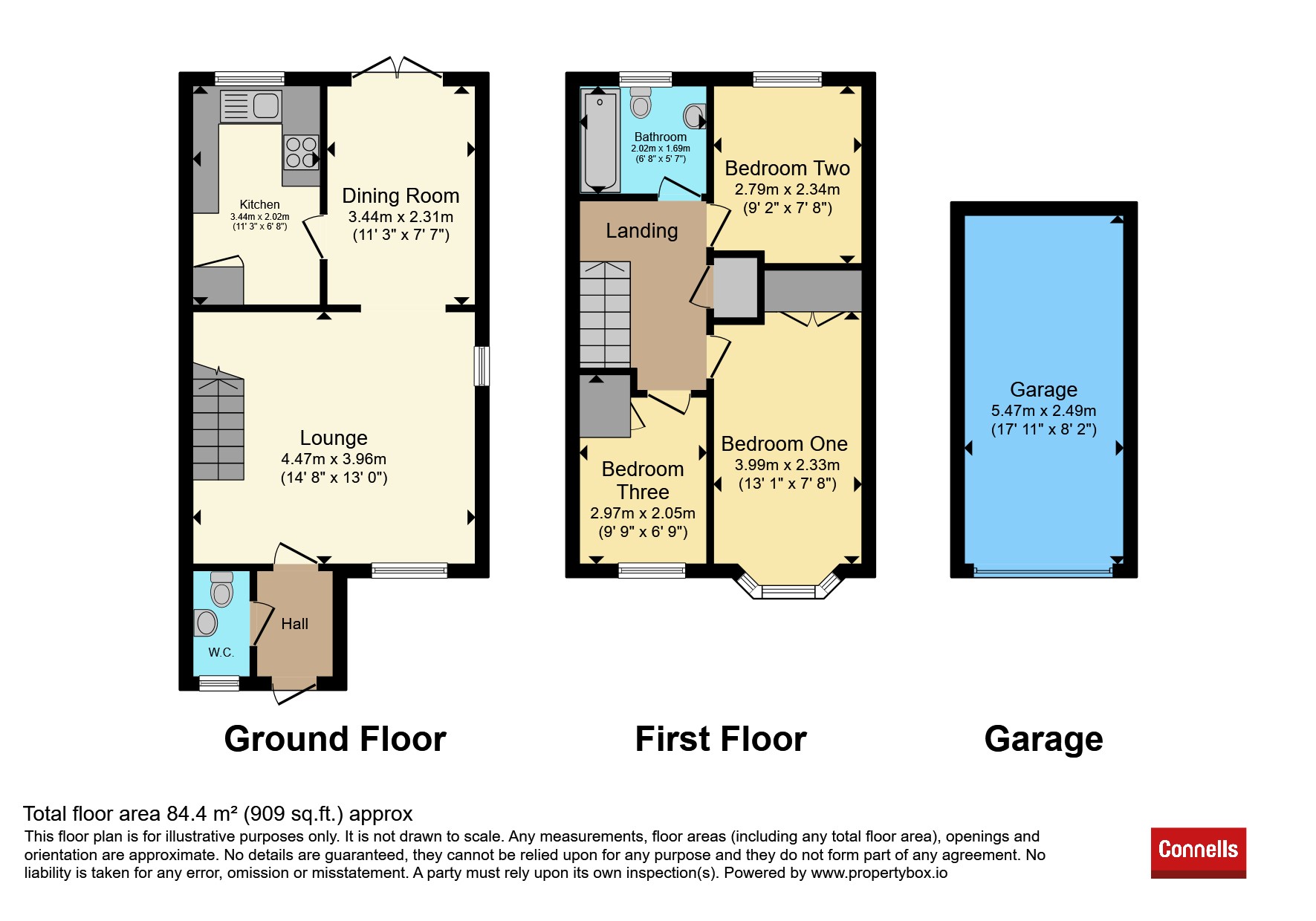95, Toftdale Green, Worcester floorplan