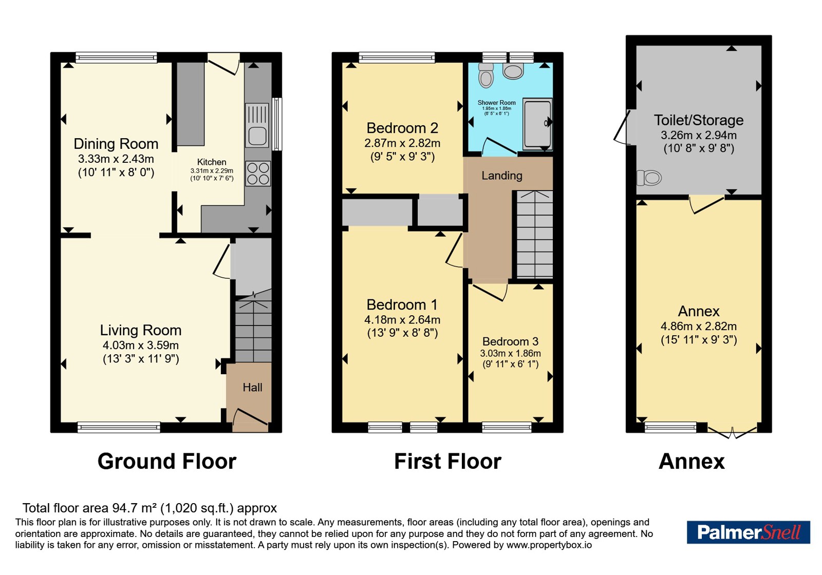 8, Blackfield Road, Bournemouth floorplan