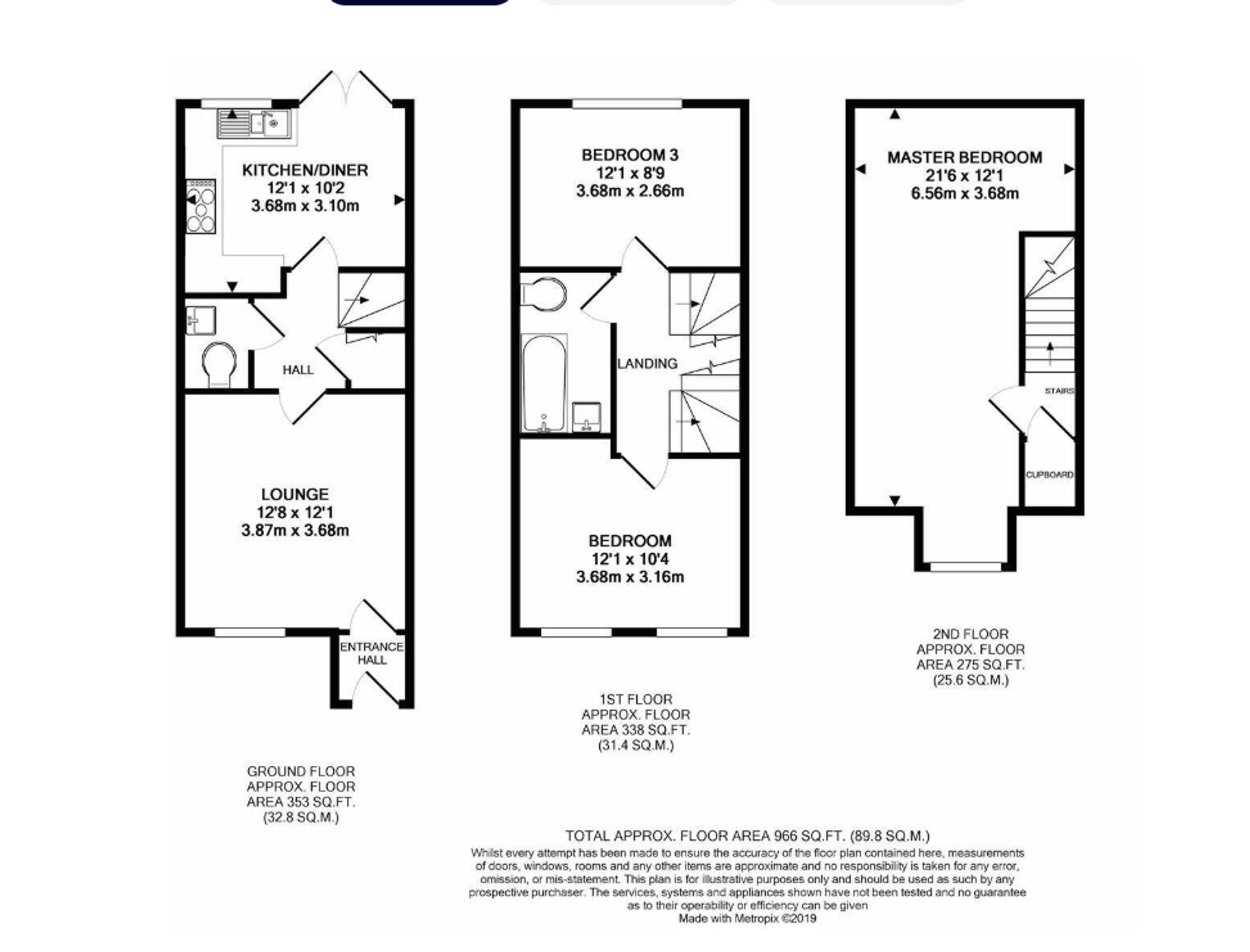 16 Almond Avenue, Chesterfield floorplan