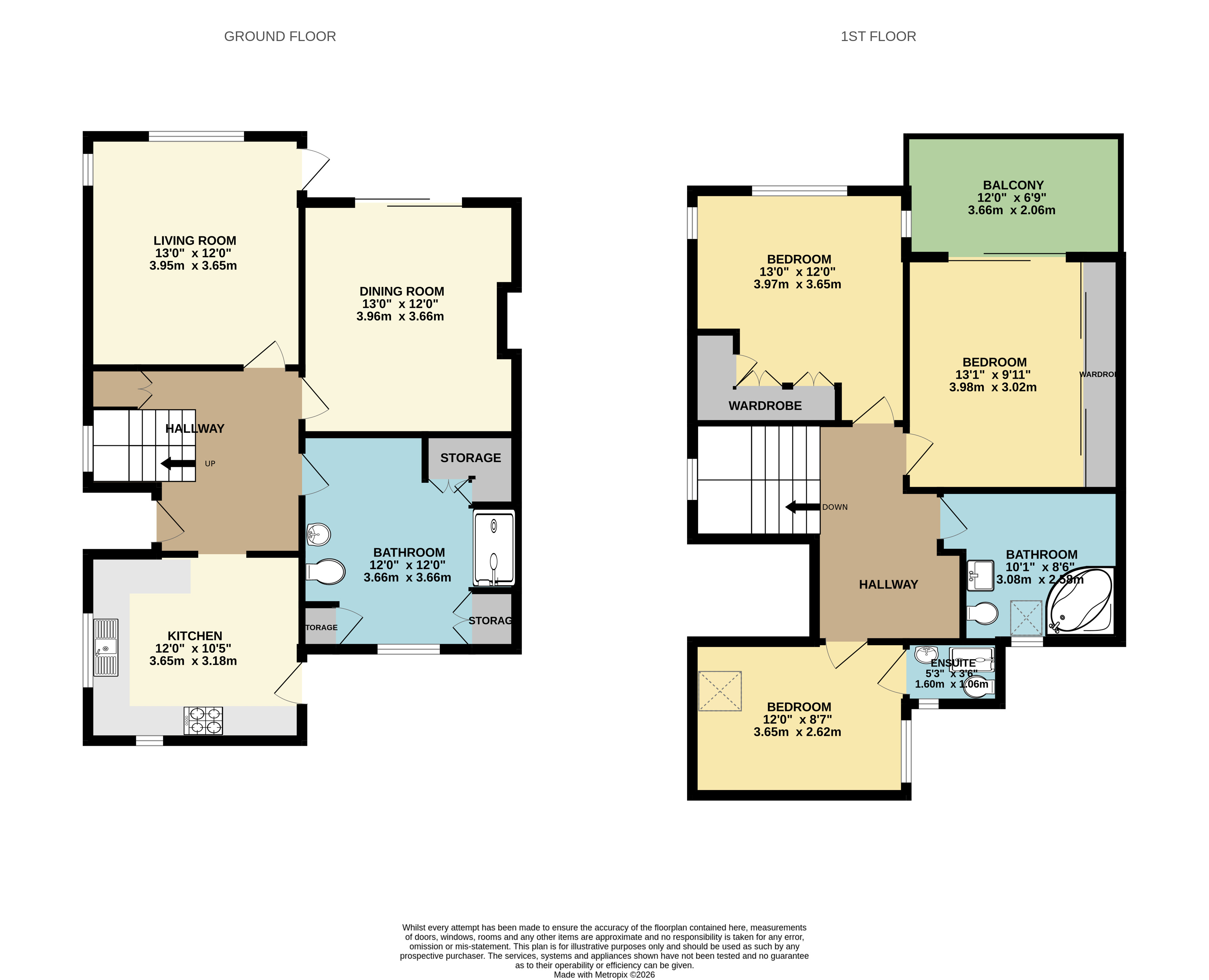 Baycliffe,, East Walk, Seaton floorplan
