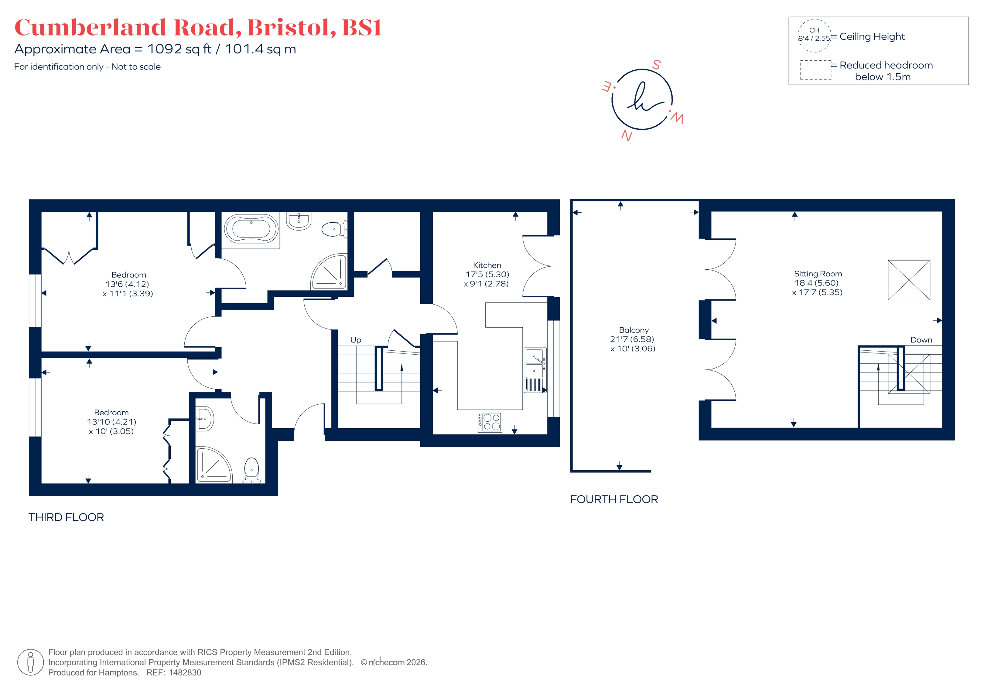 Flat 31, The Quays, Cumberland Road, Bristol floorplan
