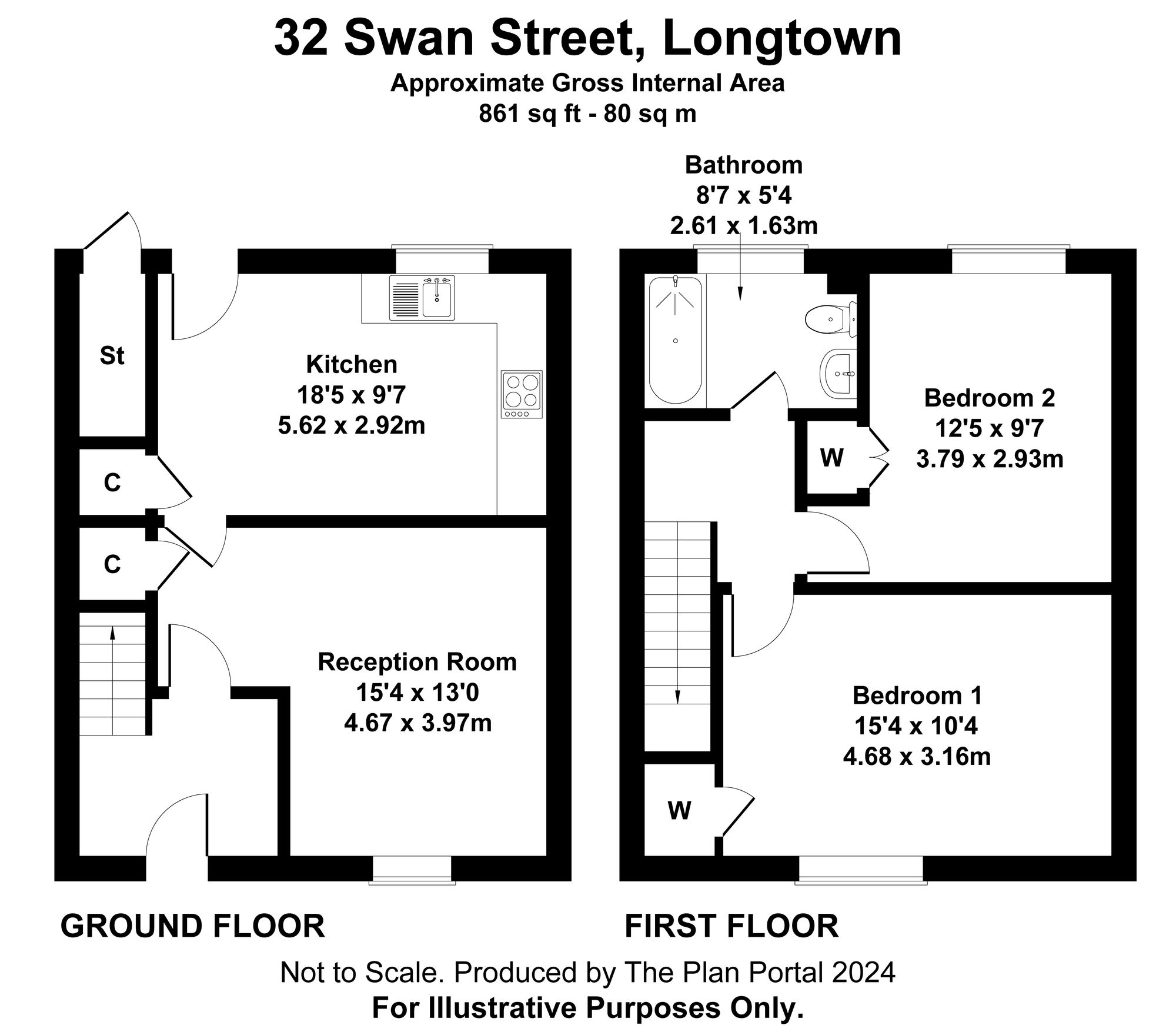 32 Swan Street, Carlisle floorplan