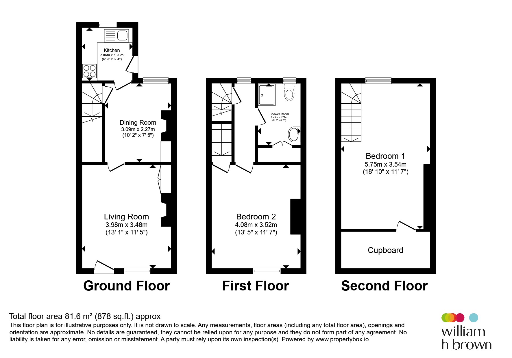 23, Whiting Street, BURY ST. EDMUNDS floorplan