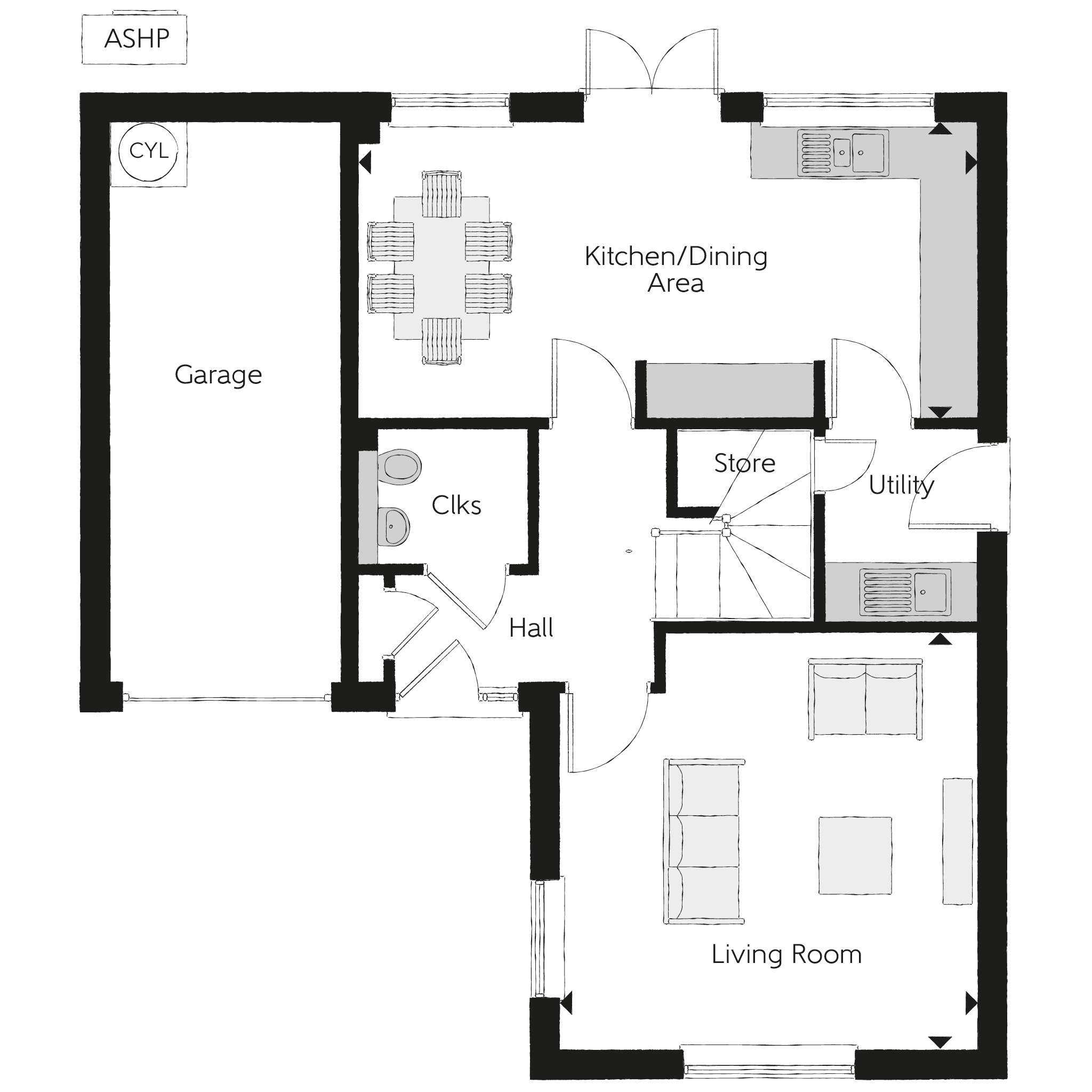 29, Cocklaw Street, Kelty floorplan