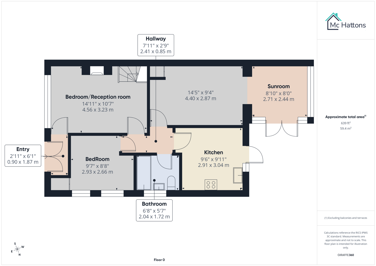 3, Caer Efail, Bridgend floorplan
