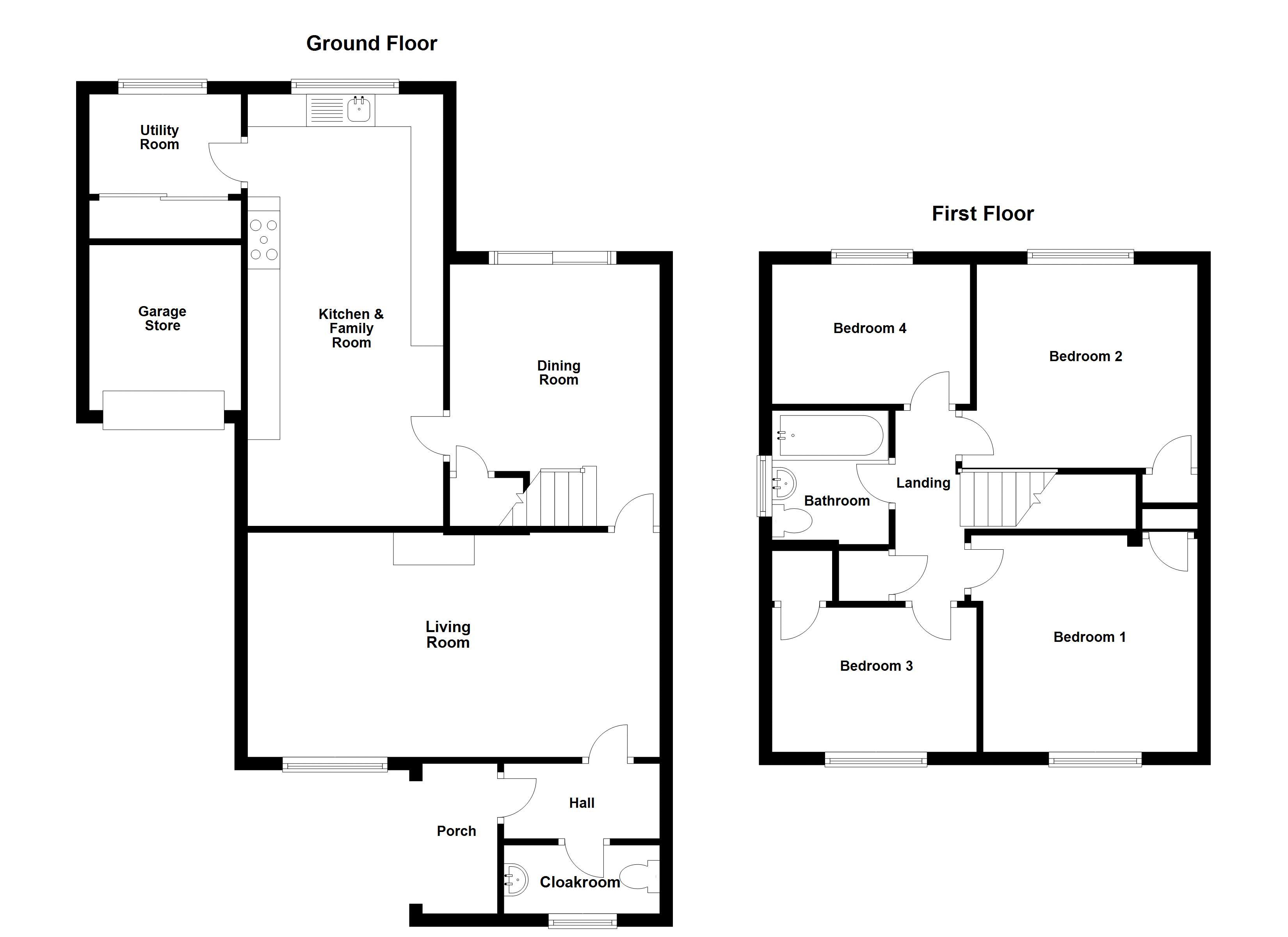 4 Bedrooms Detached house for sale in Dunstable Road, Toddington, Dunstable LU5