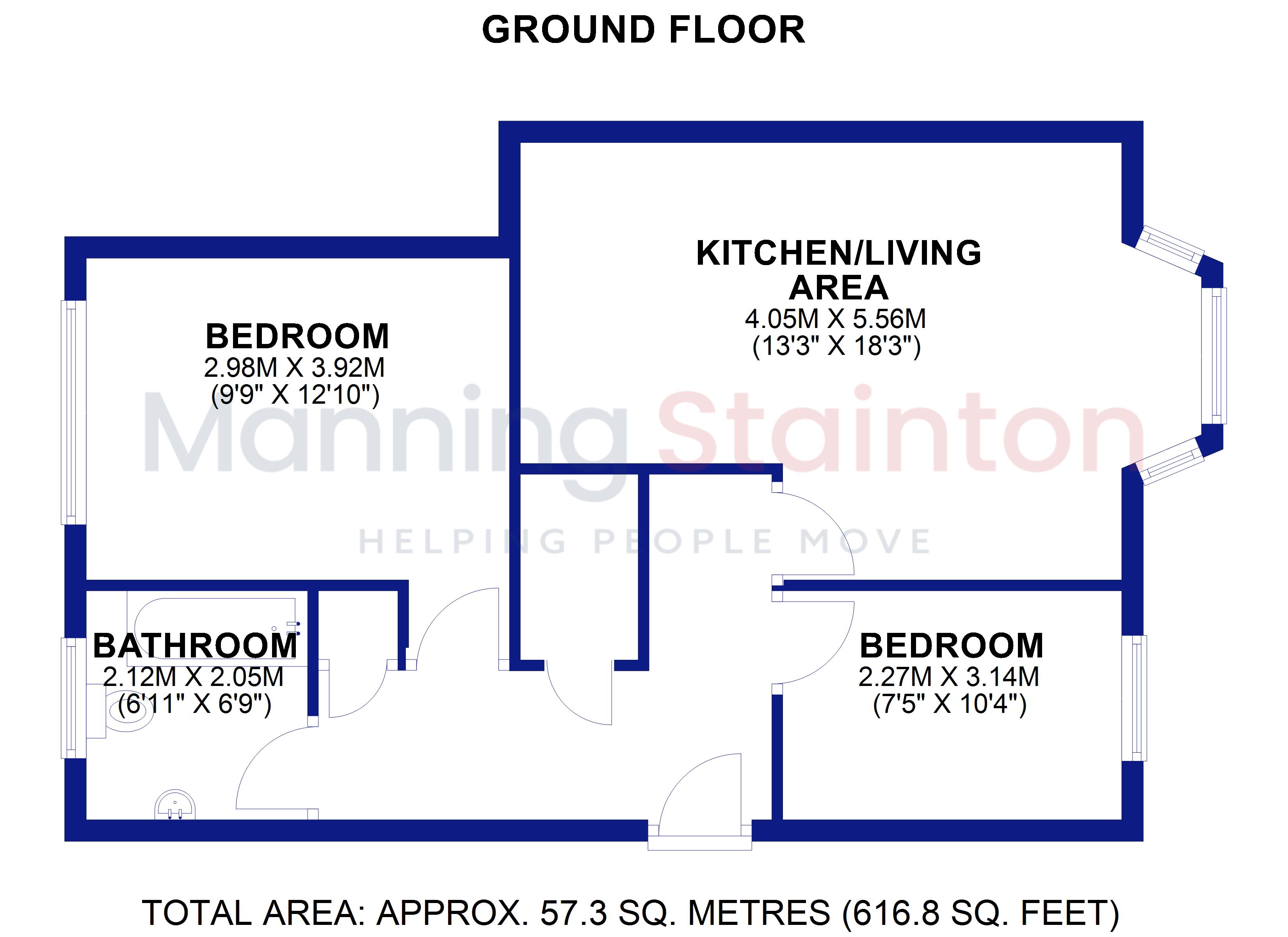 30, Broadlands Court, West Yorkshire floorplan