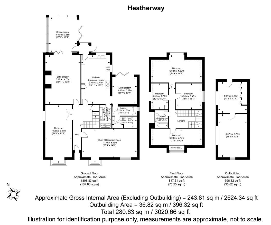 Camelot, Heather Way, East Grinstead floorplan